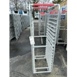 LOT OF (7) SHOPCRAFT MOBILE PAN RACKS