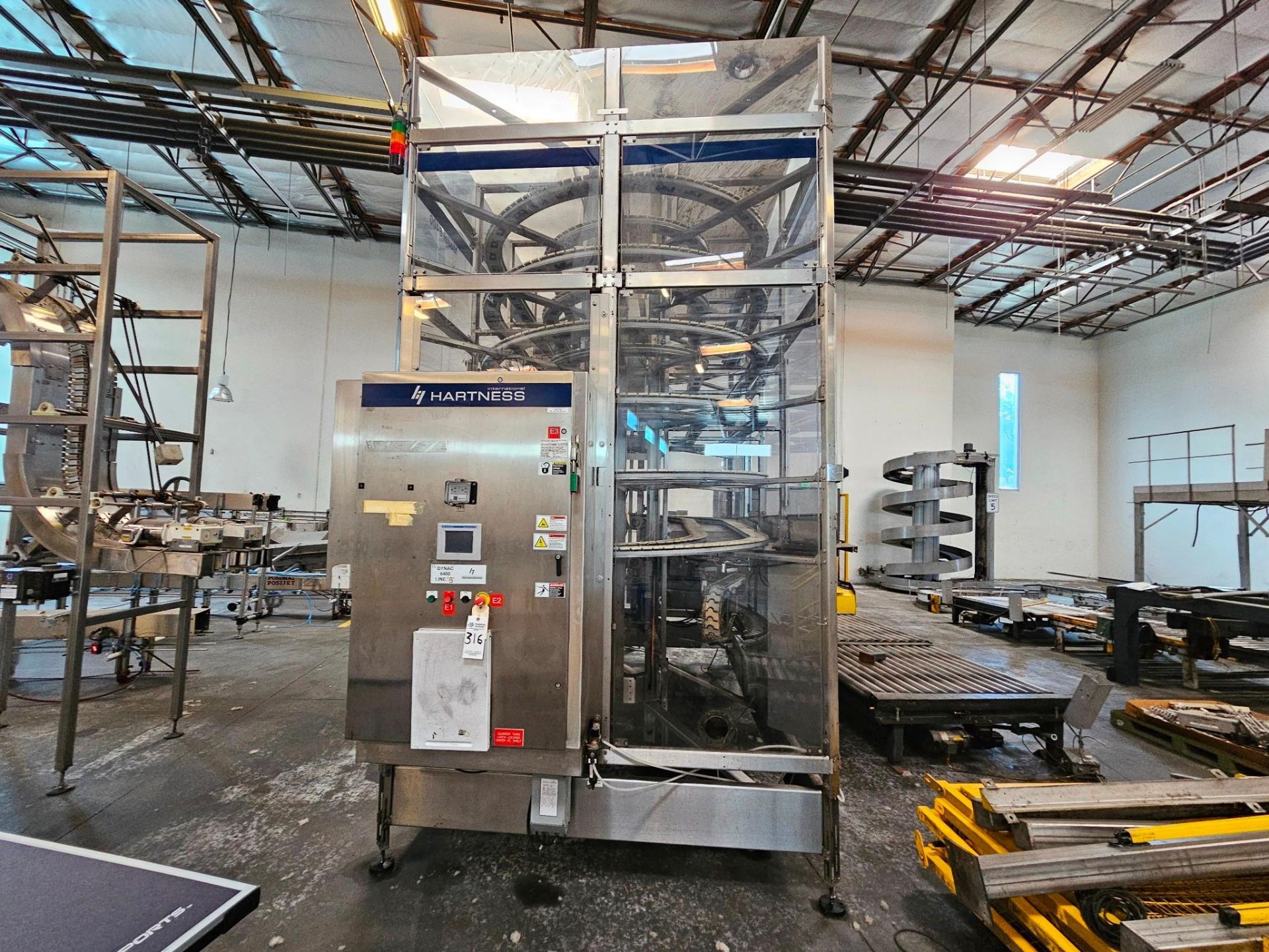 HARTNESS DYNAC 6400 SPIRAL ACCUMULATOR