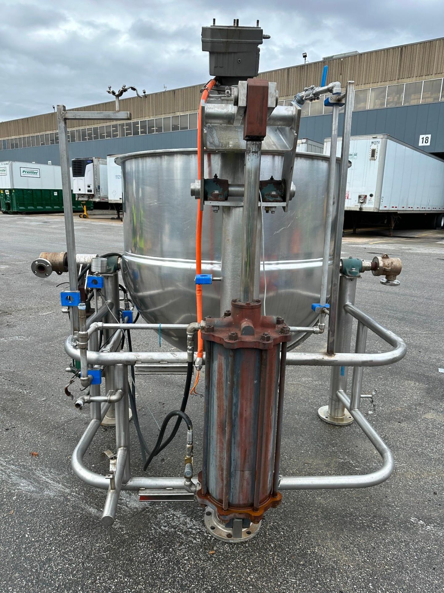 GROEN 250 GALLON KETTLE W/ AGITATION - Image 6 of 12