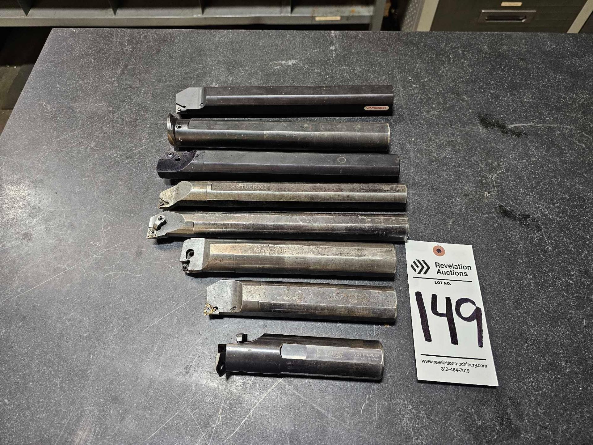 VARIOUS SIZED BORING BARS