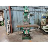 2005 VERTICAL KNEE MILL, MODEL X6330 WITH DRO, POWERFEEDS