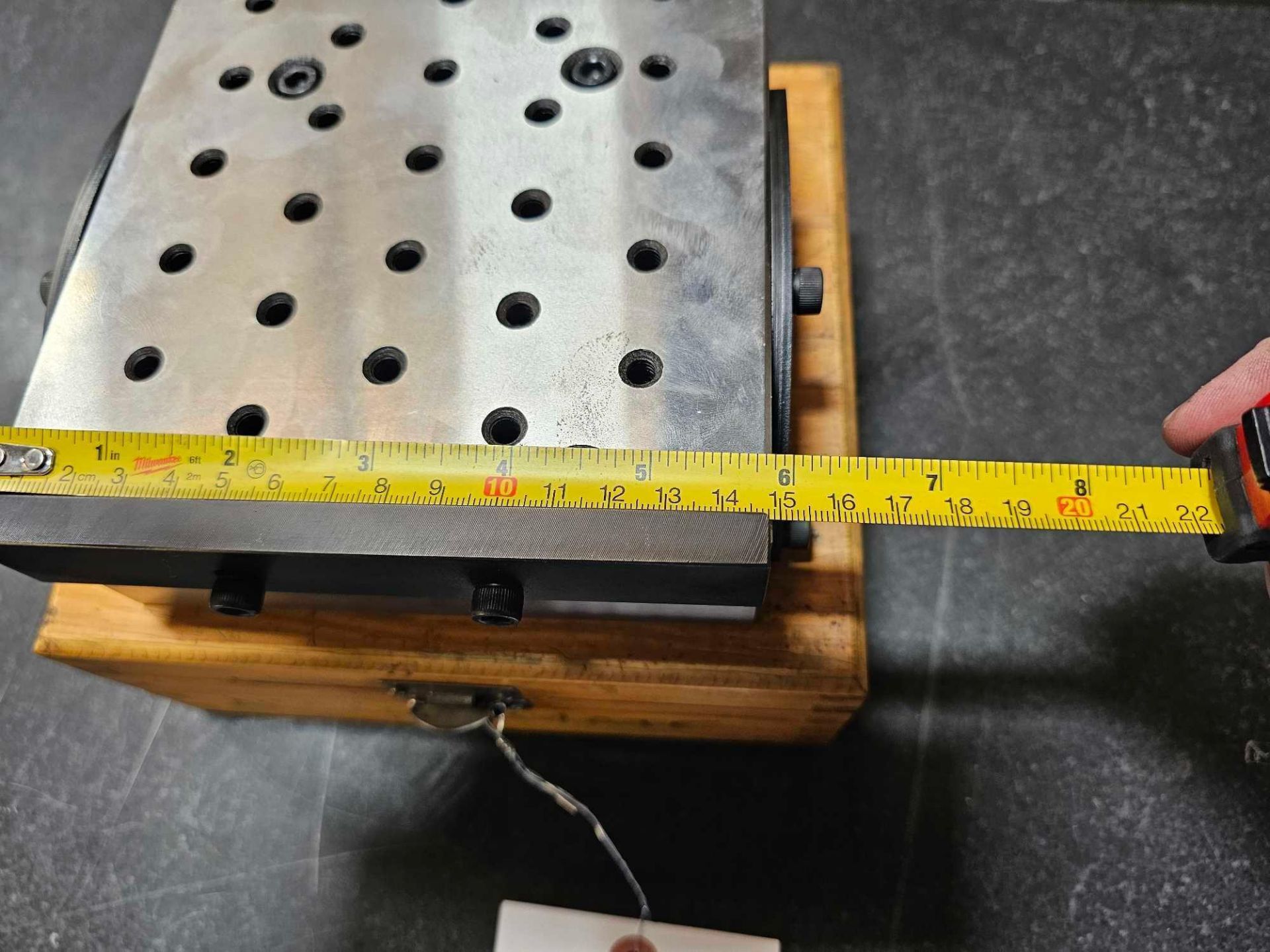 6" × 6" ADJUSTABLE ANGLE PLATE WITH CASE - Bild 5 aus 8