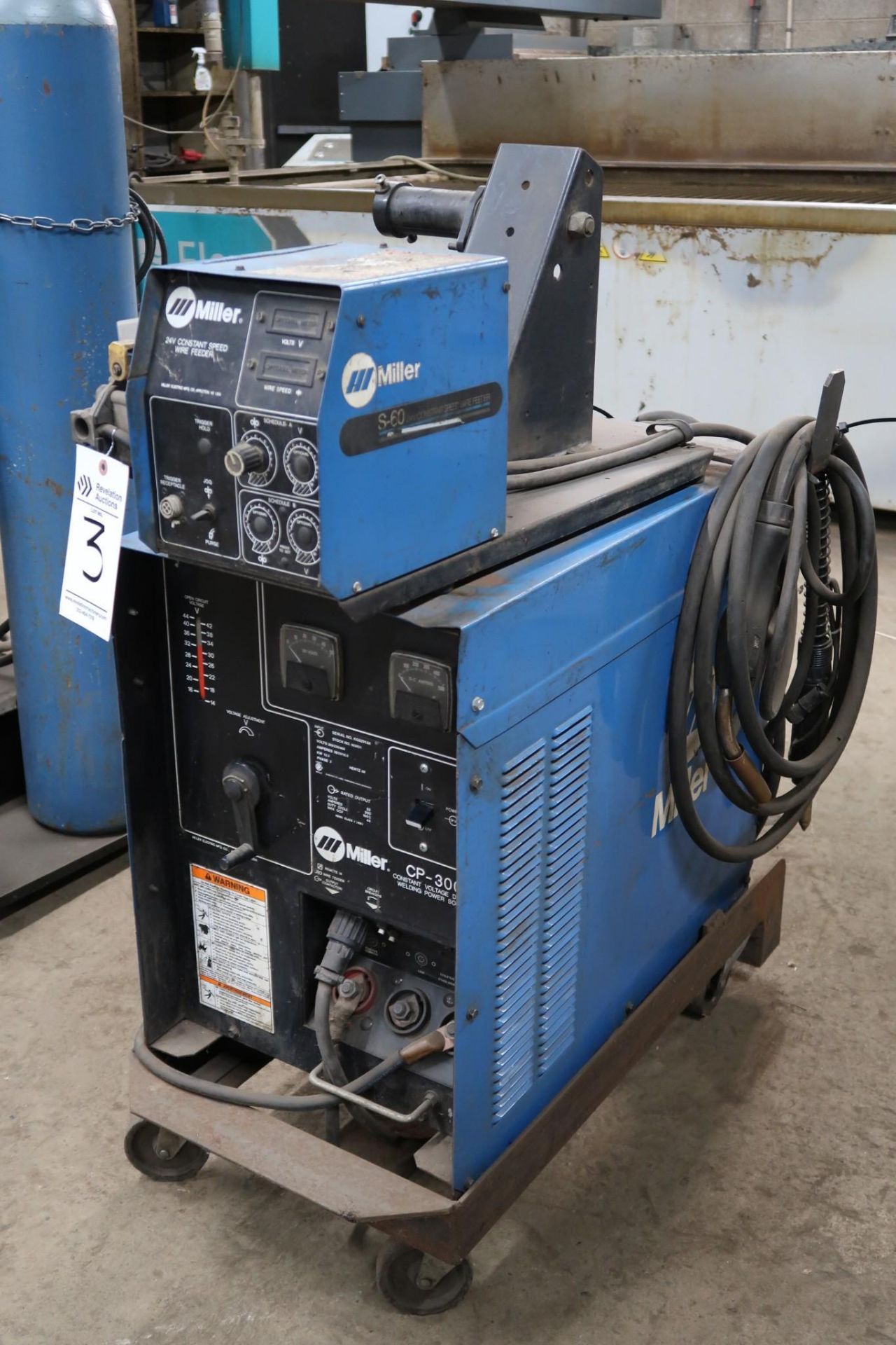 MILLER CP-300 CV DC ARC WELDING POWER SOURCE - Image 4 of 8