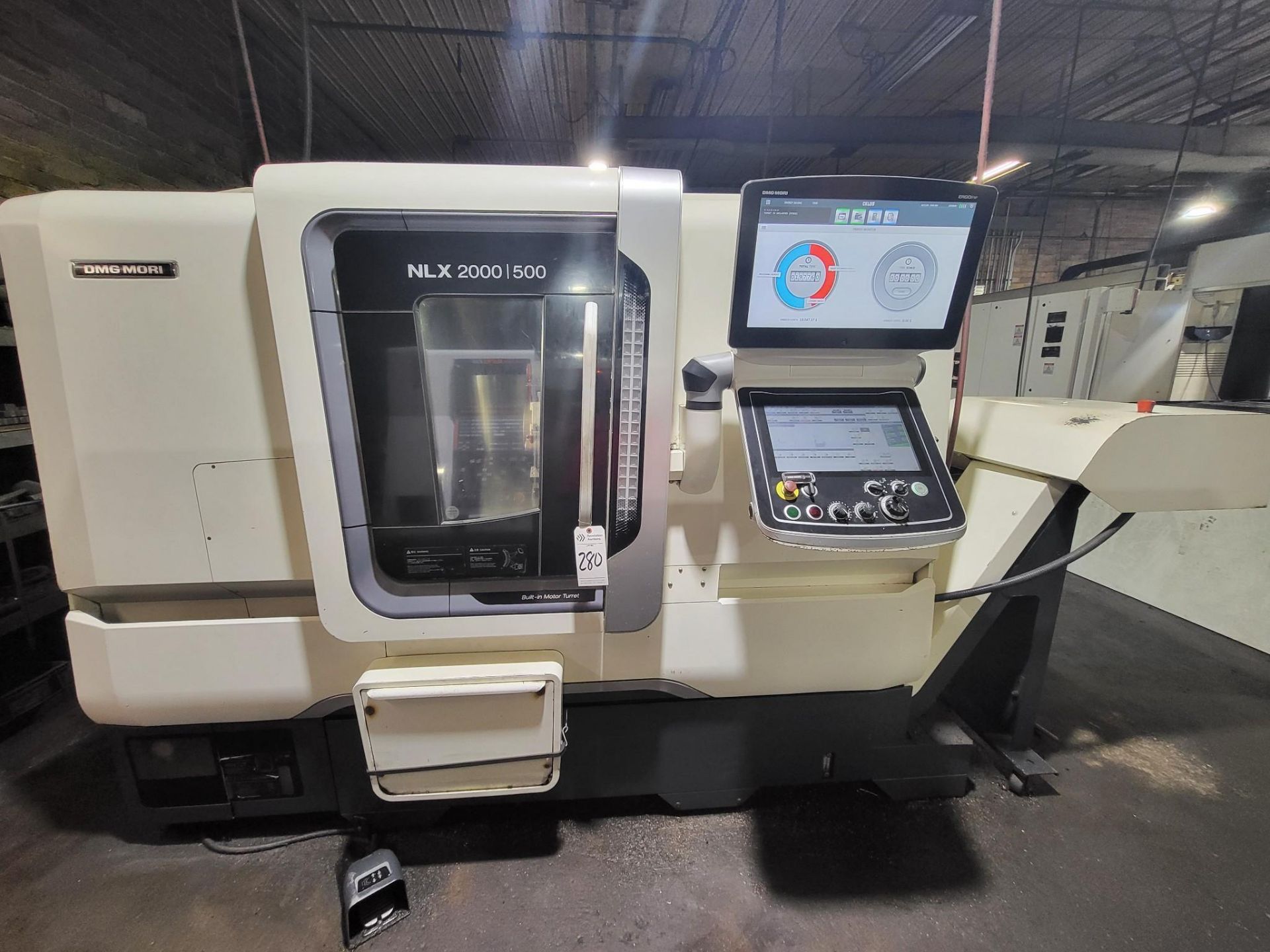 2017 DMG MORI NLX 2000 MC/500 CNC TURNING CENTER W/ LIVE MILLING