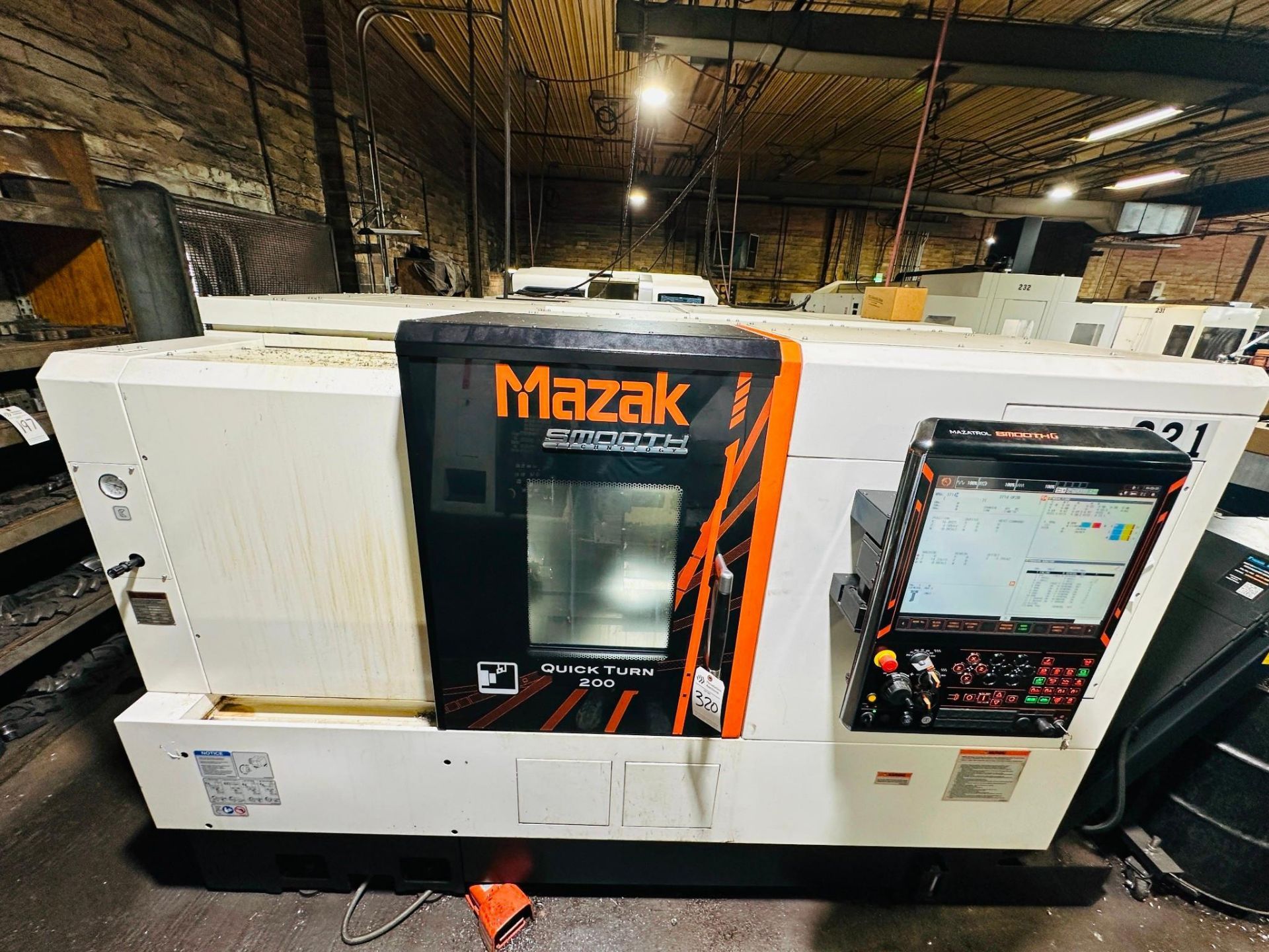 2022 MAZAK QUICK TURN 200 CNC LATHE - Image 3 of 18