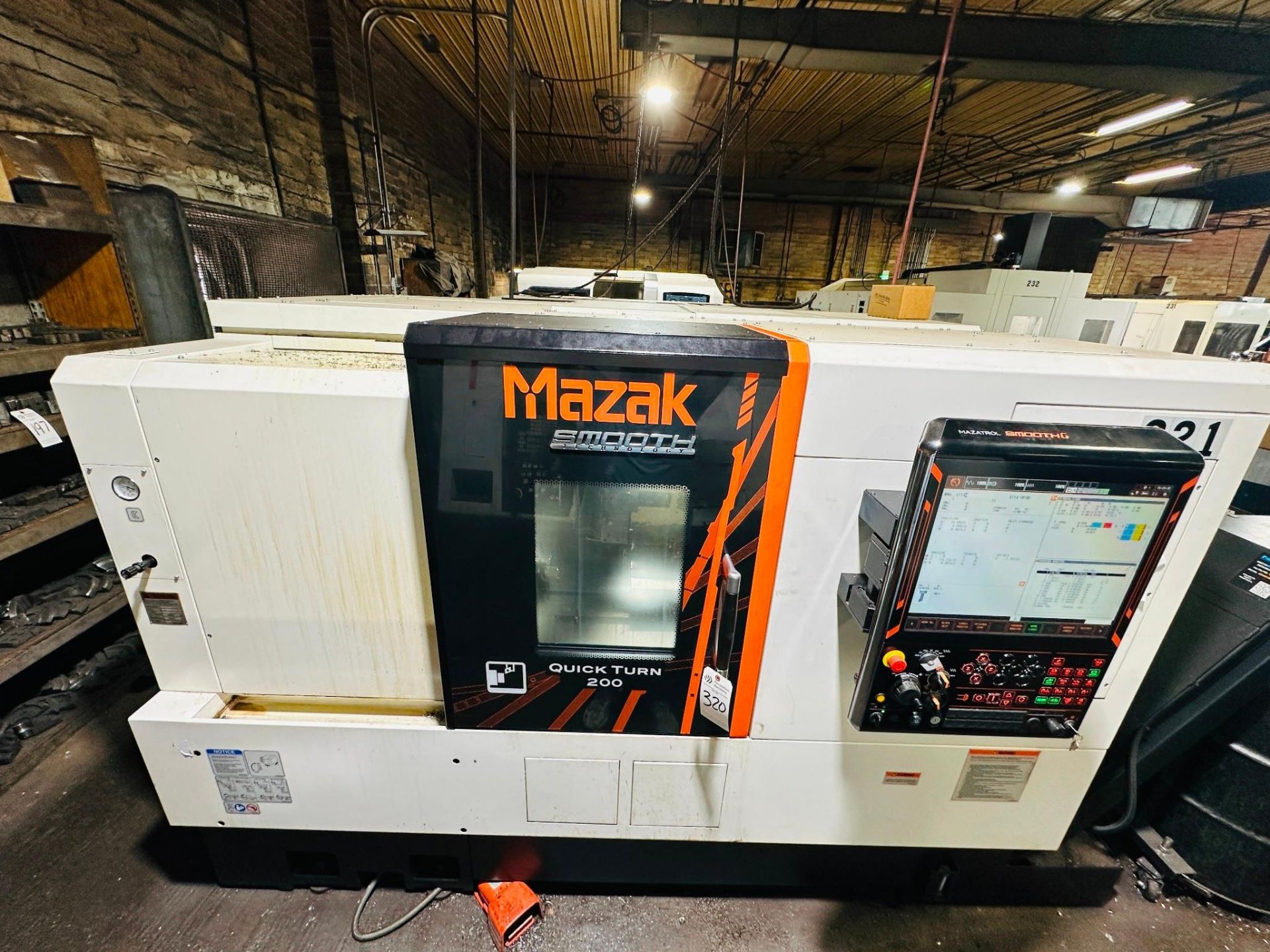 2022 MAZAK QUICK TURN 200 CNC LATHE - Image 10 of 29