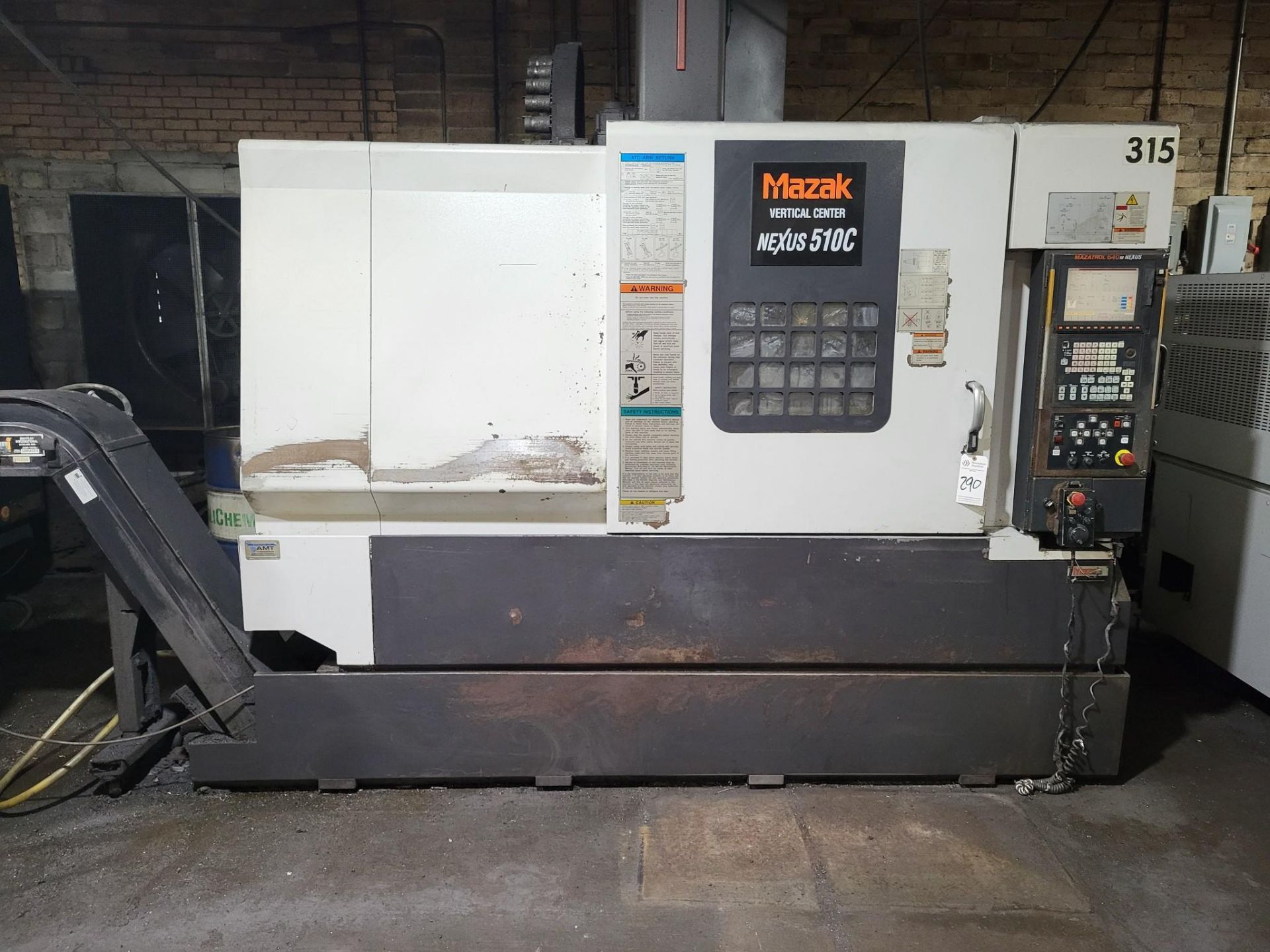 2004 MAZAK NEXUS VCN 510C CNC VERTICAL MACHINING CENTER