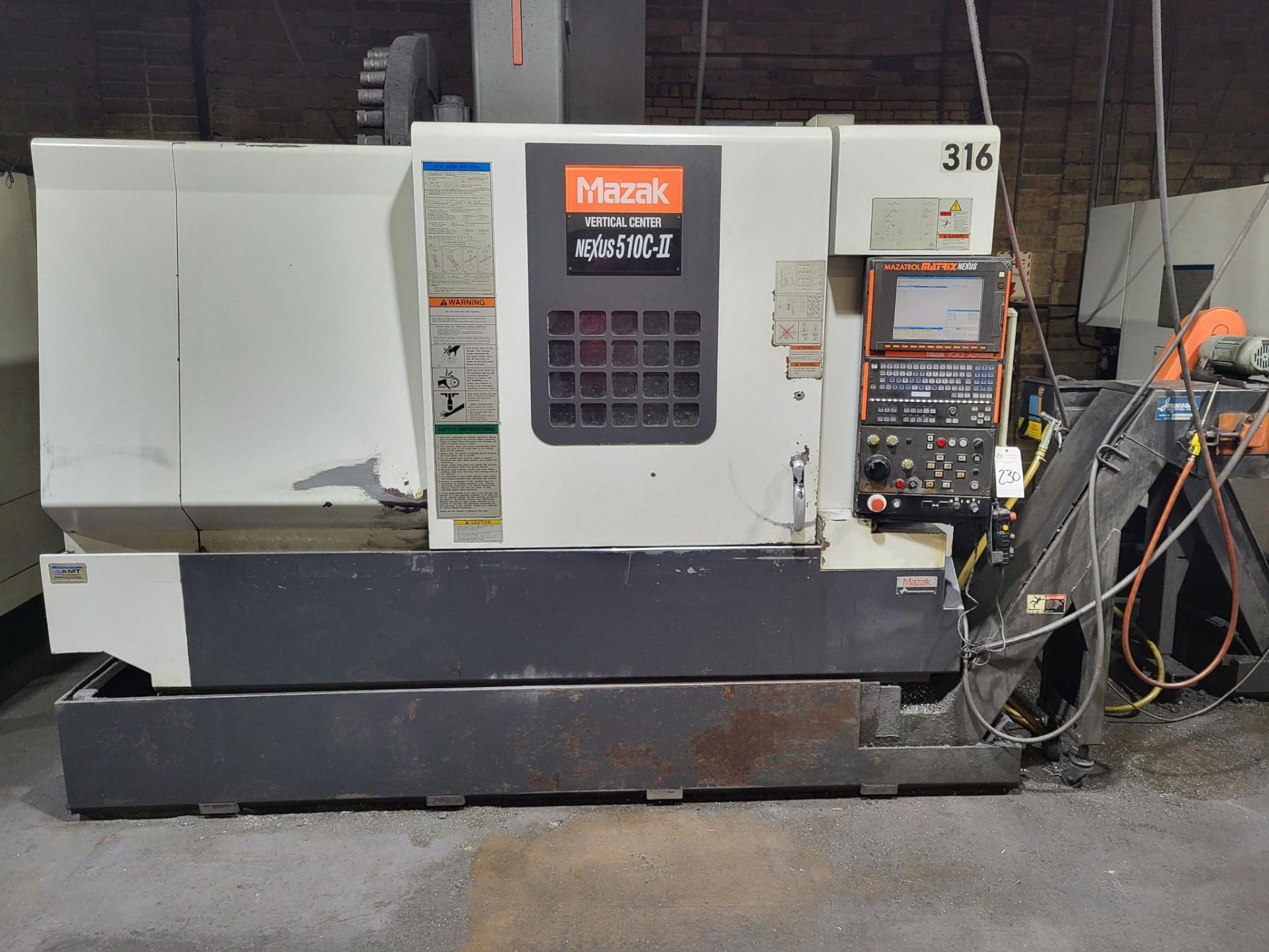 2006 MAZAK NEXUS VCN 510C-II CNC VERTICAL MACHINING CENTER