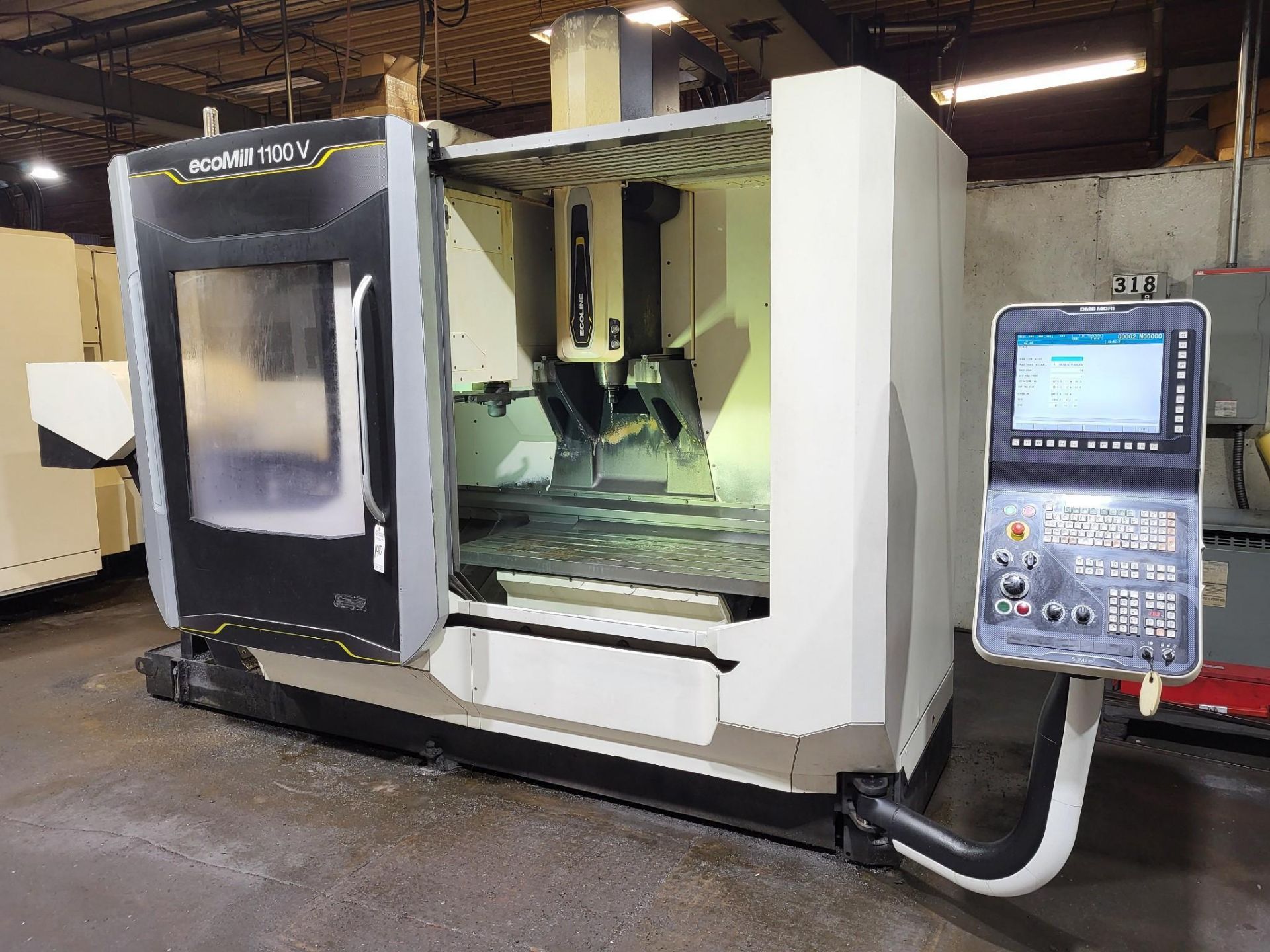 2016 DMG MORI ECOMILL 1100V VERTICAL MACHINING CENTER - Image 7 of 24