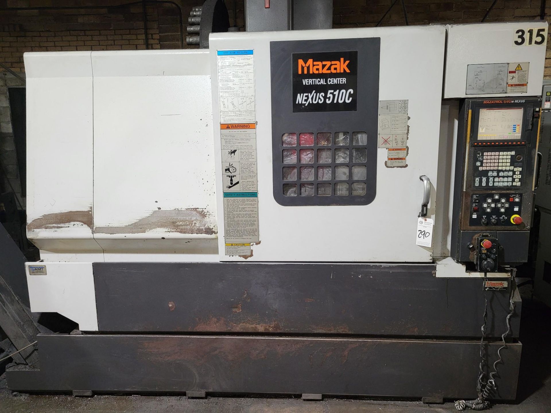 2004 MAZAK NEXUS VCN 510C CNC VERTICAL MACHINING CENTER - Image 4 of 23