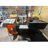 2008 COSEN C-320NC FULLY AUTOMATIC HORIZONTAL DUAL COLUMN BAND SAW