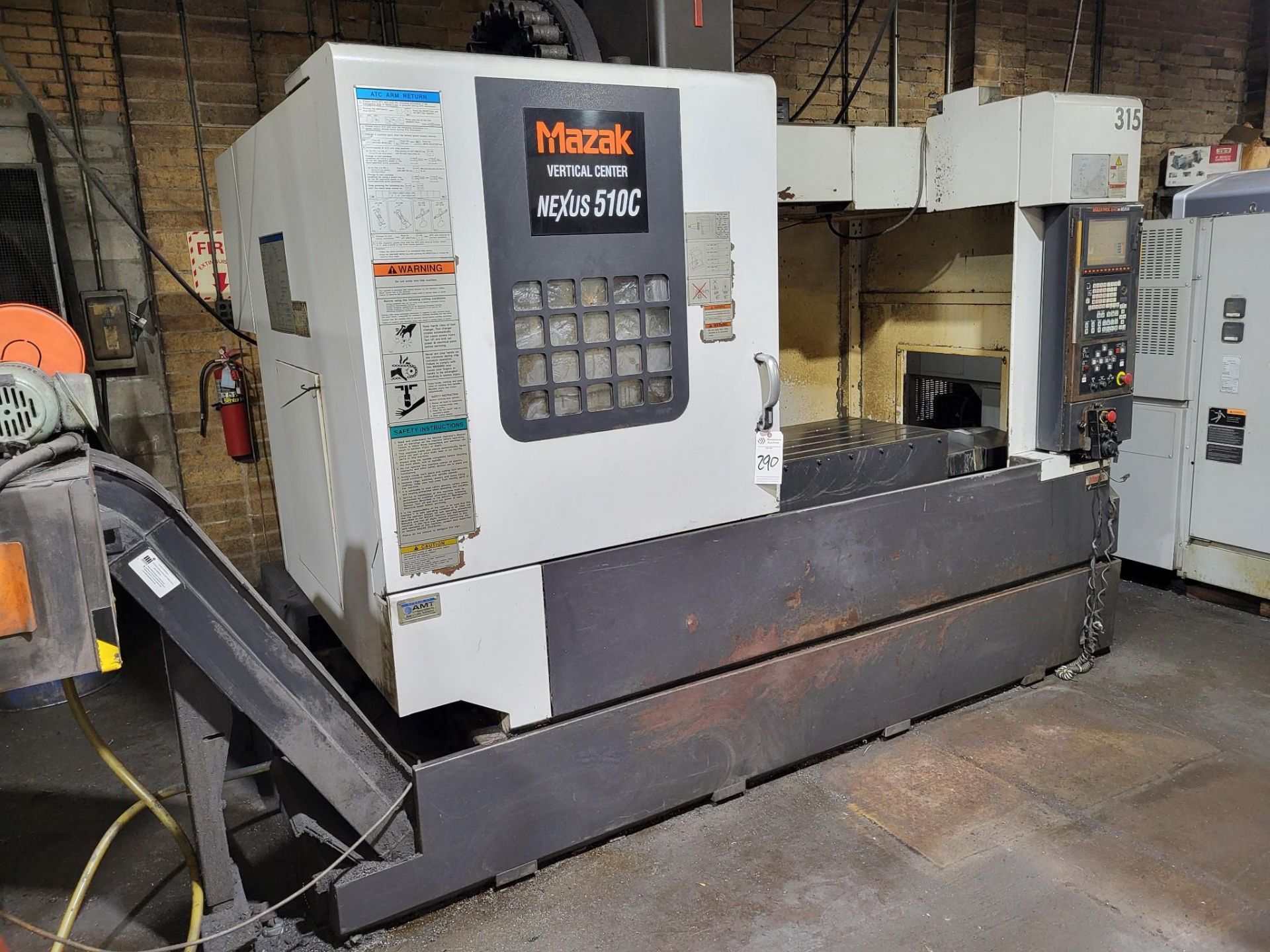 2004 MAZAK NEXUS VCN 510C CNC VERTICAL MACHINING CENTER - Image 7 of 23