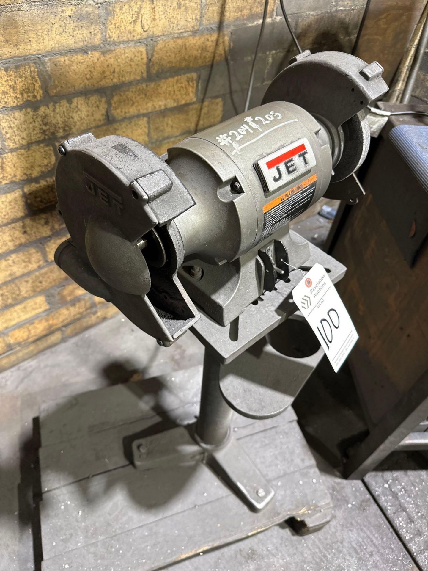 JET 8” SHOP BENCH GRINDER