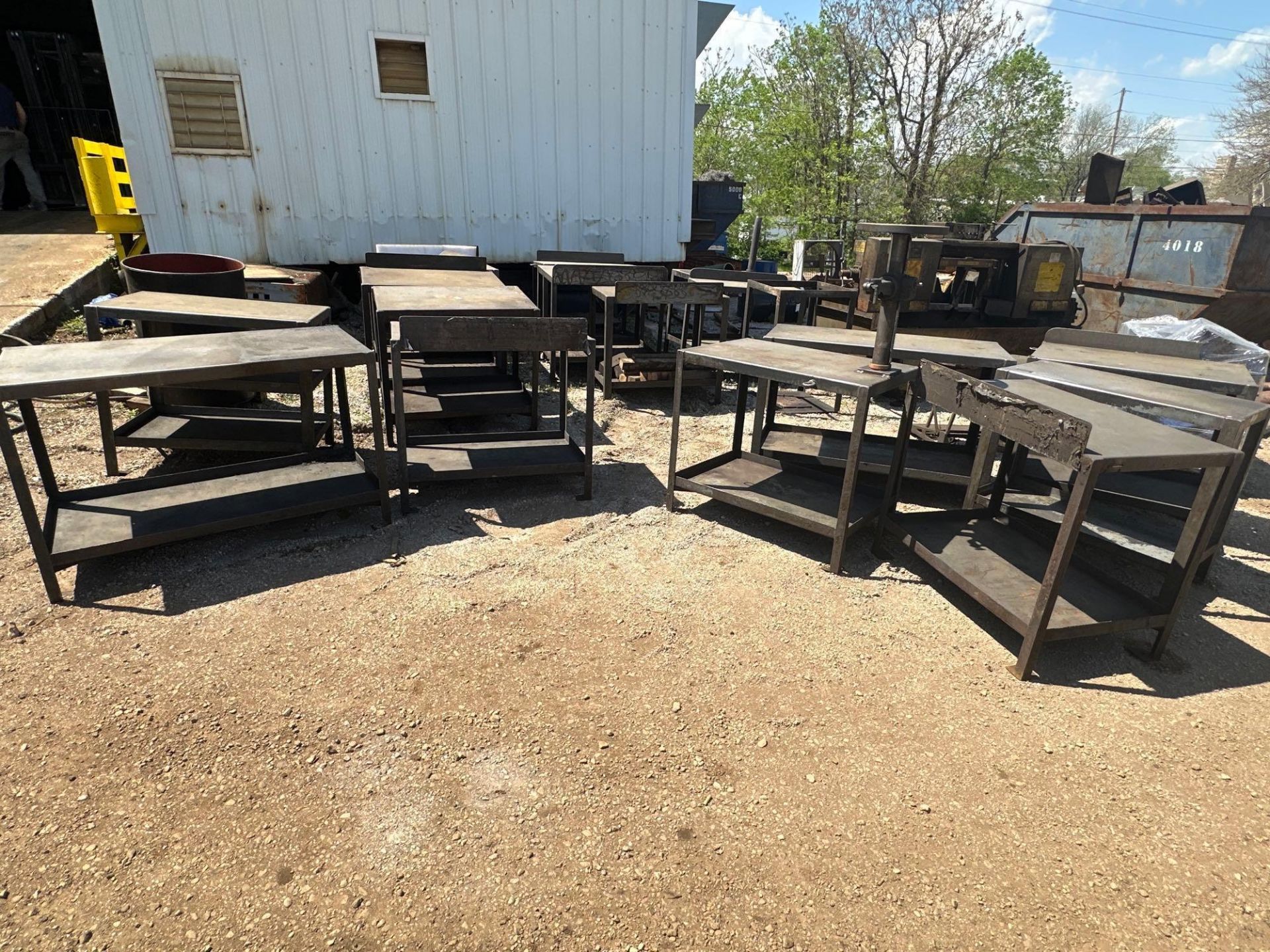 STEEL WORK BENCHES - Image 5 of 5