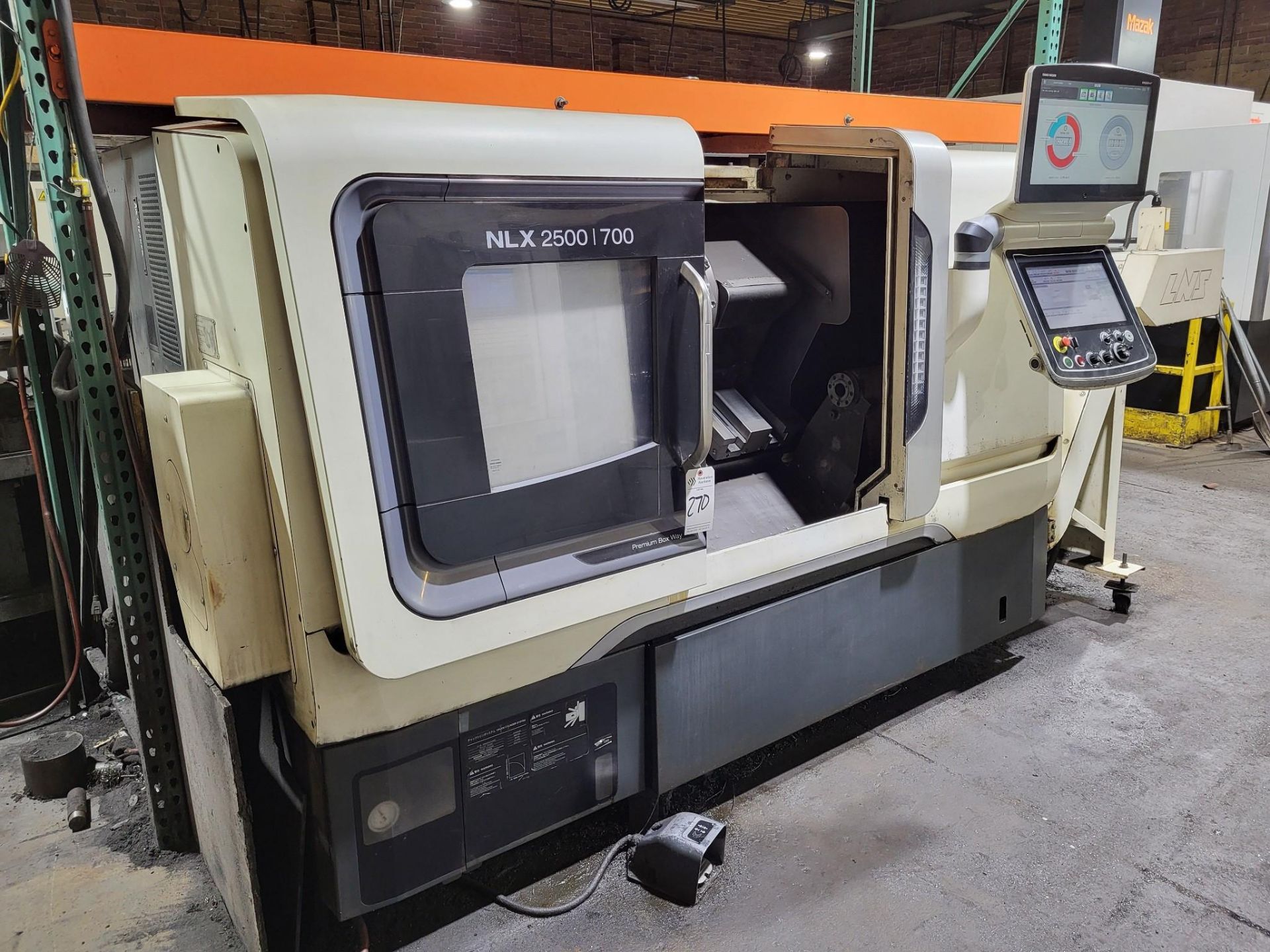 2015 DMG MORI NLX 2500/700 CNC TURNING CENTER - Image 7 of 24