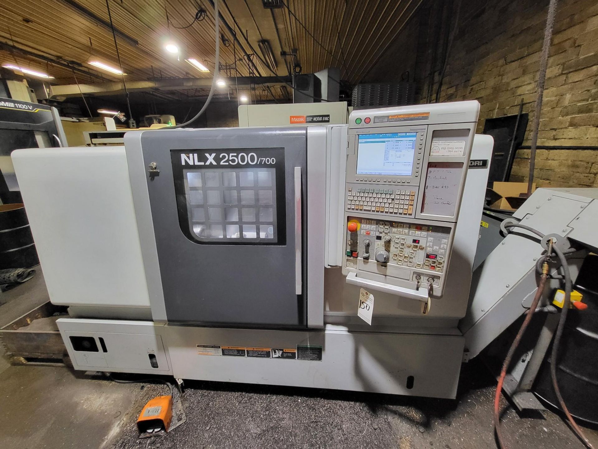 2014 DMG MORI NLX 2500/700 CNC TURNING CENTER