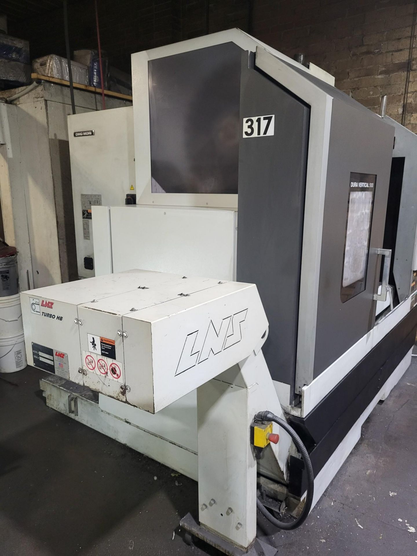 2015 DMG MORI DURAVERTICAL 5100 CNC VERTICAL MACHINING CENTER - Image 6 of 14