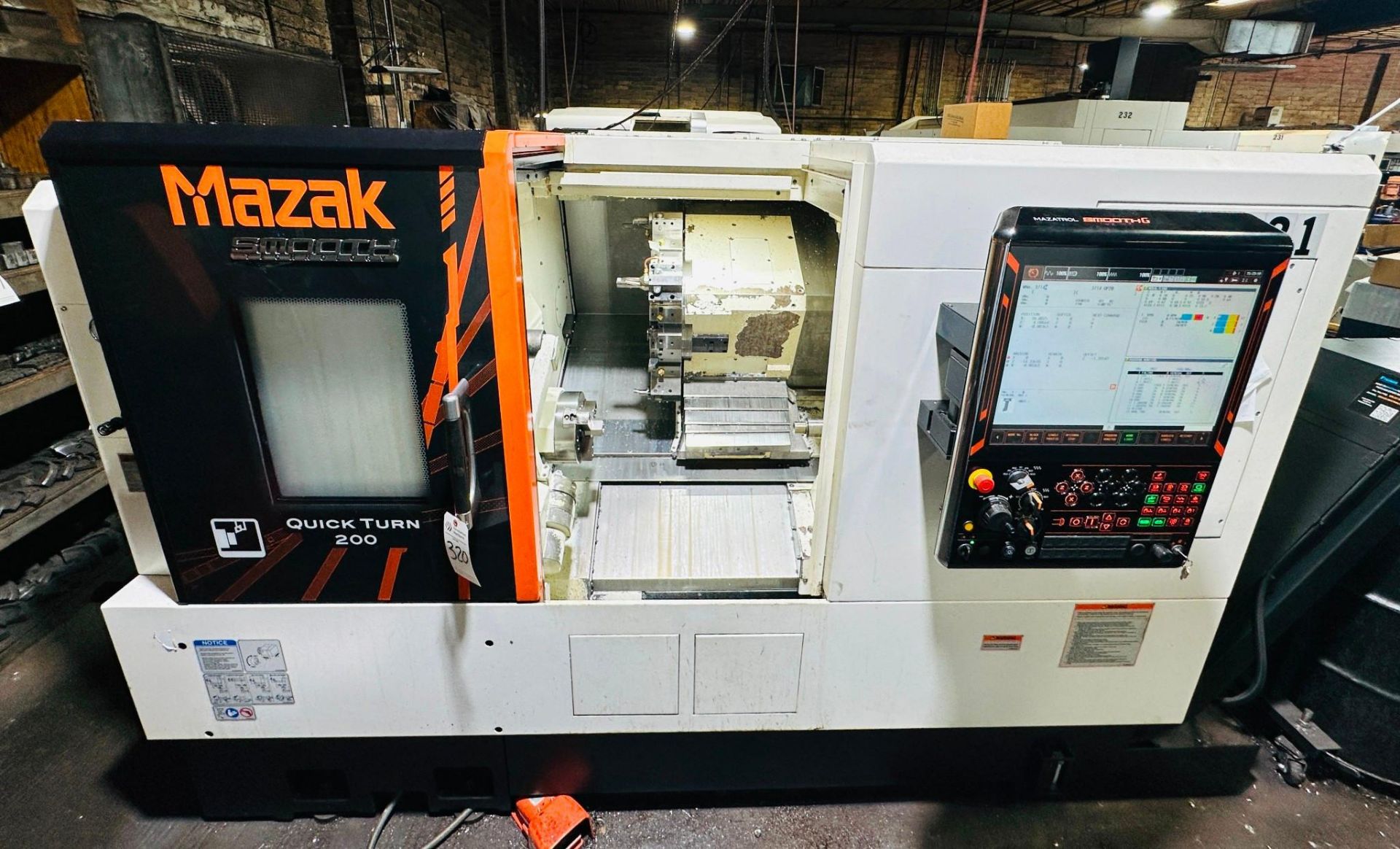 2022 MAZAK QUICK TURN 200 CNC LATHE - Image 16 of 29