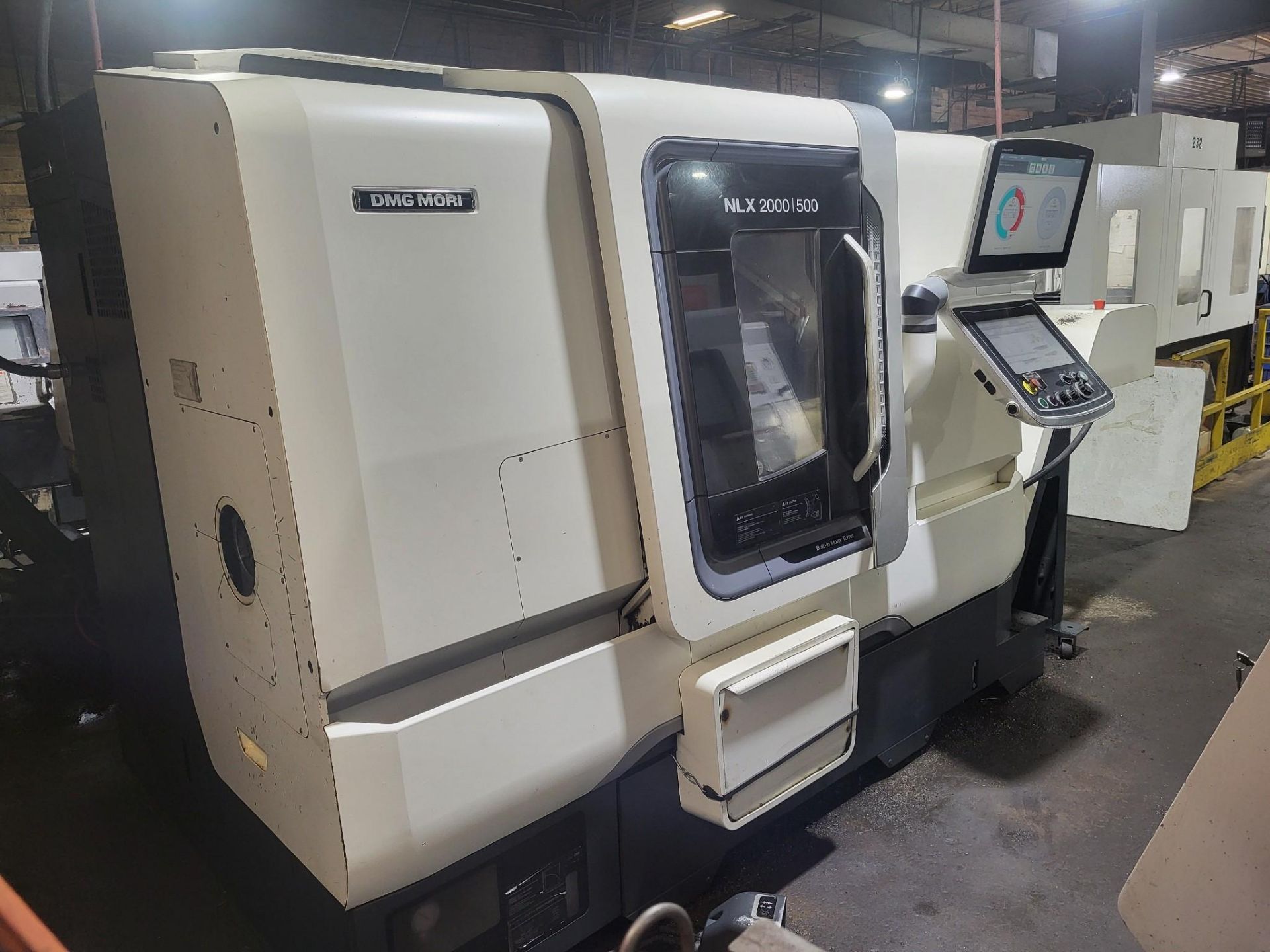 2017 DMG MORI NLX 2000 MC/500 CNC TURNING CENTER W/ LIVE MILLING - Image 4 of 17