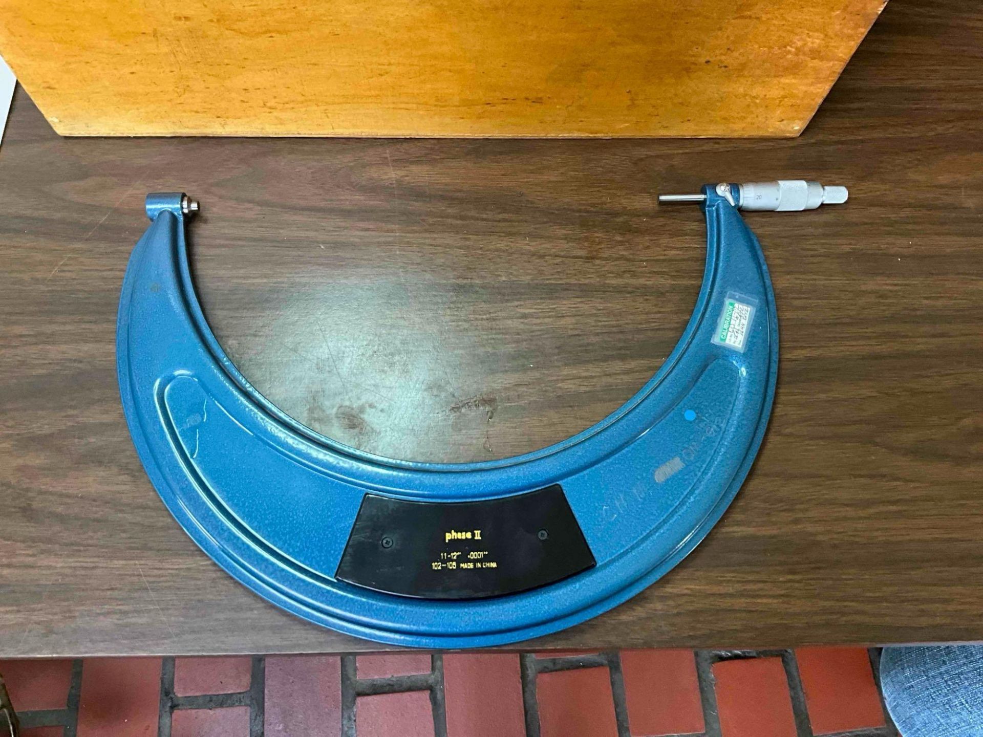 PHASE II OUTSIDE MICROMETER SET 6”-12” - Image 2 of 8