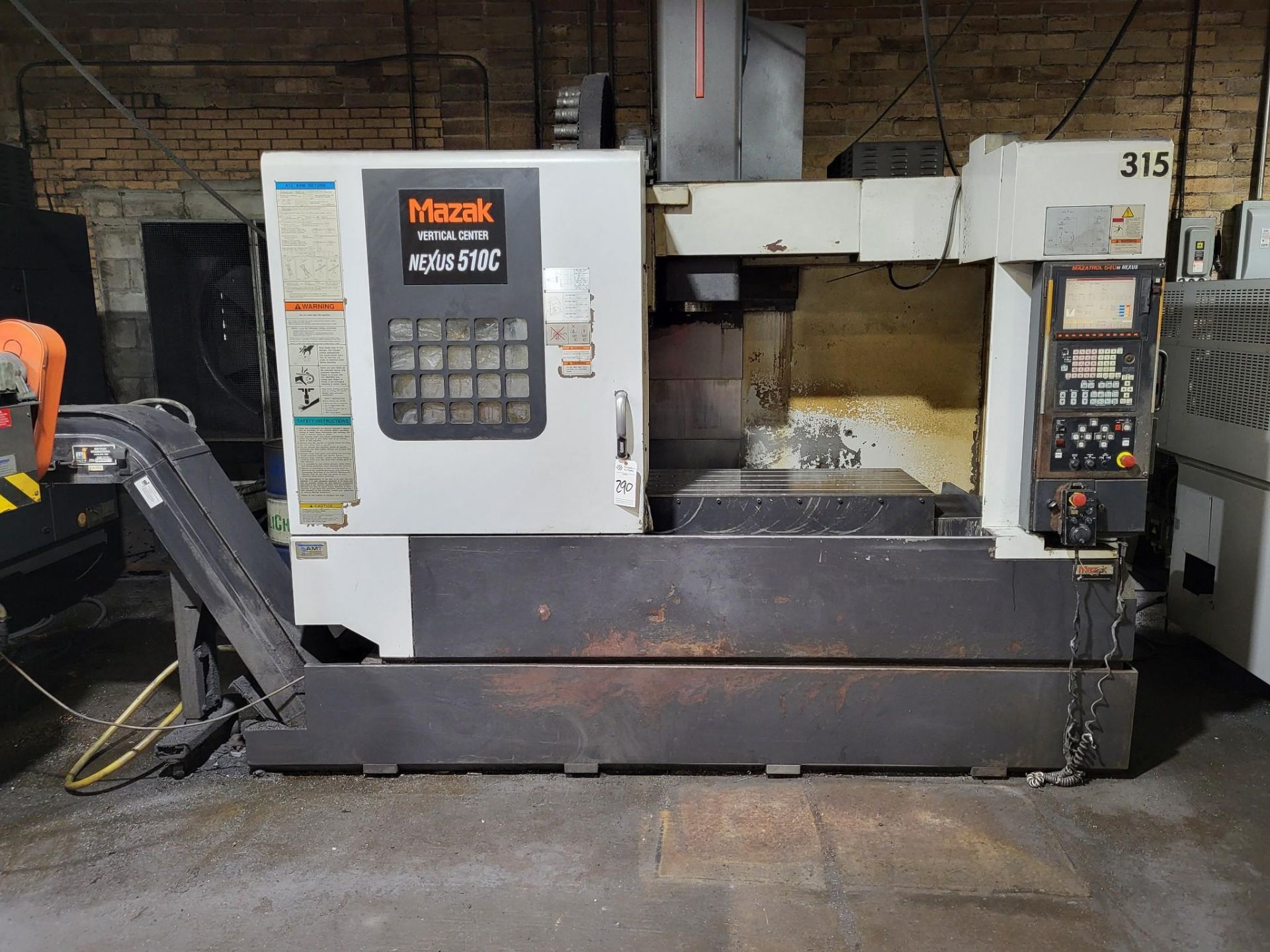 2004 MAZAK NEXUS VCN 510C CNC VERTICAL MACHINING CENTER - Image 2 of 23