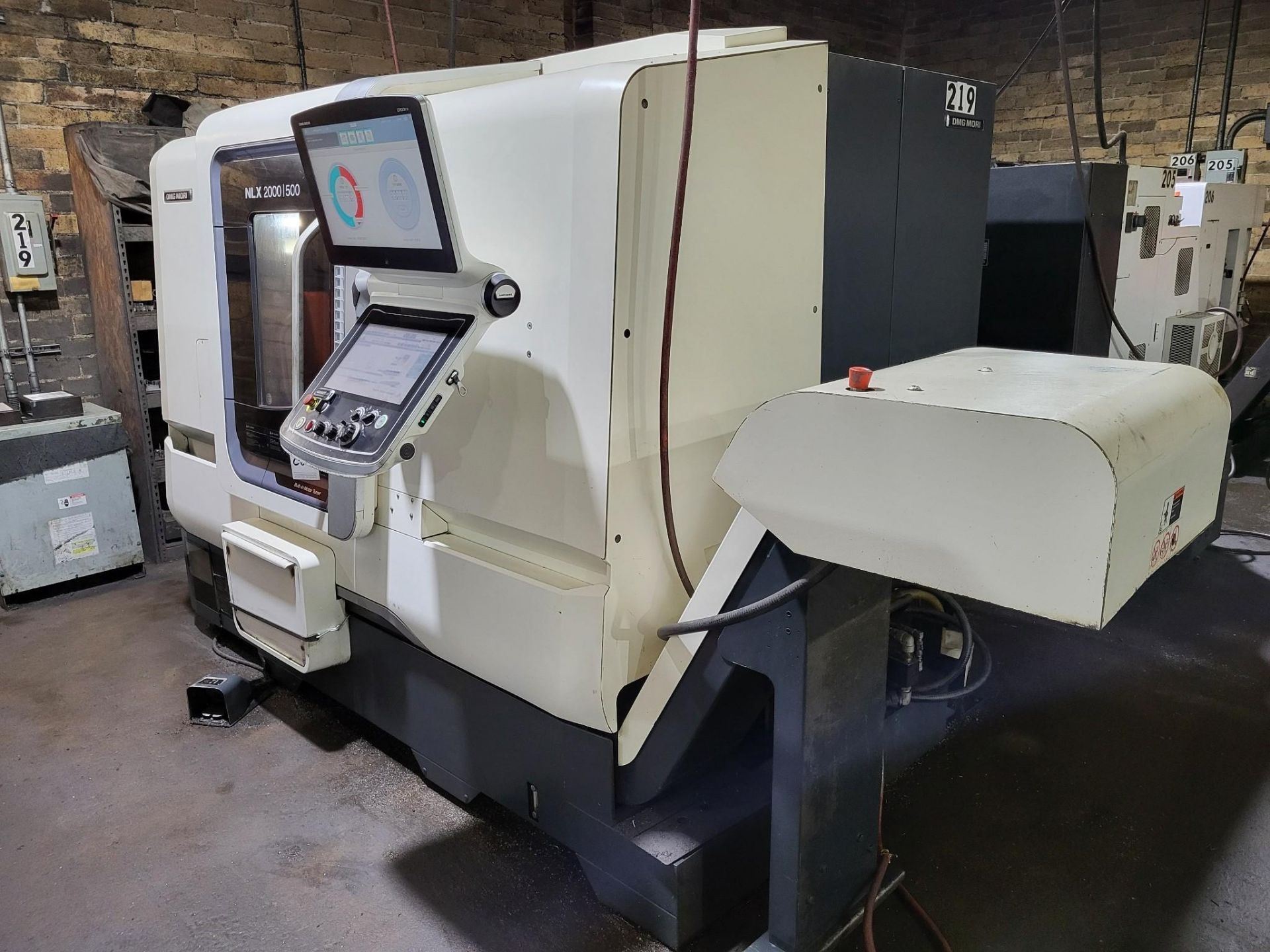 2017 DMG MORI NLX 2000 MC/500 CNC TURNING CENTER W/ LIVE MILLING - Image 5 of 17