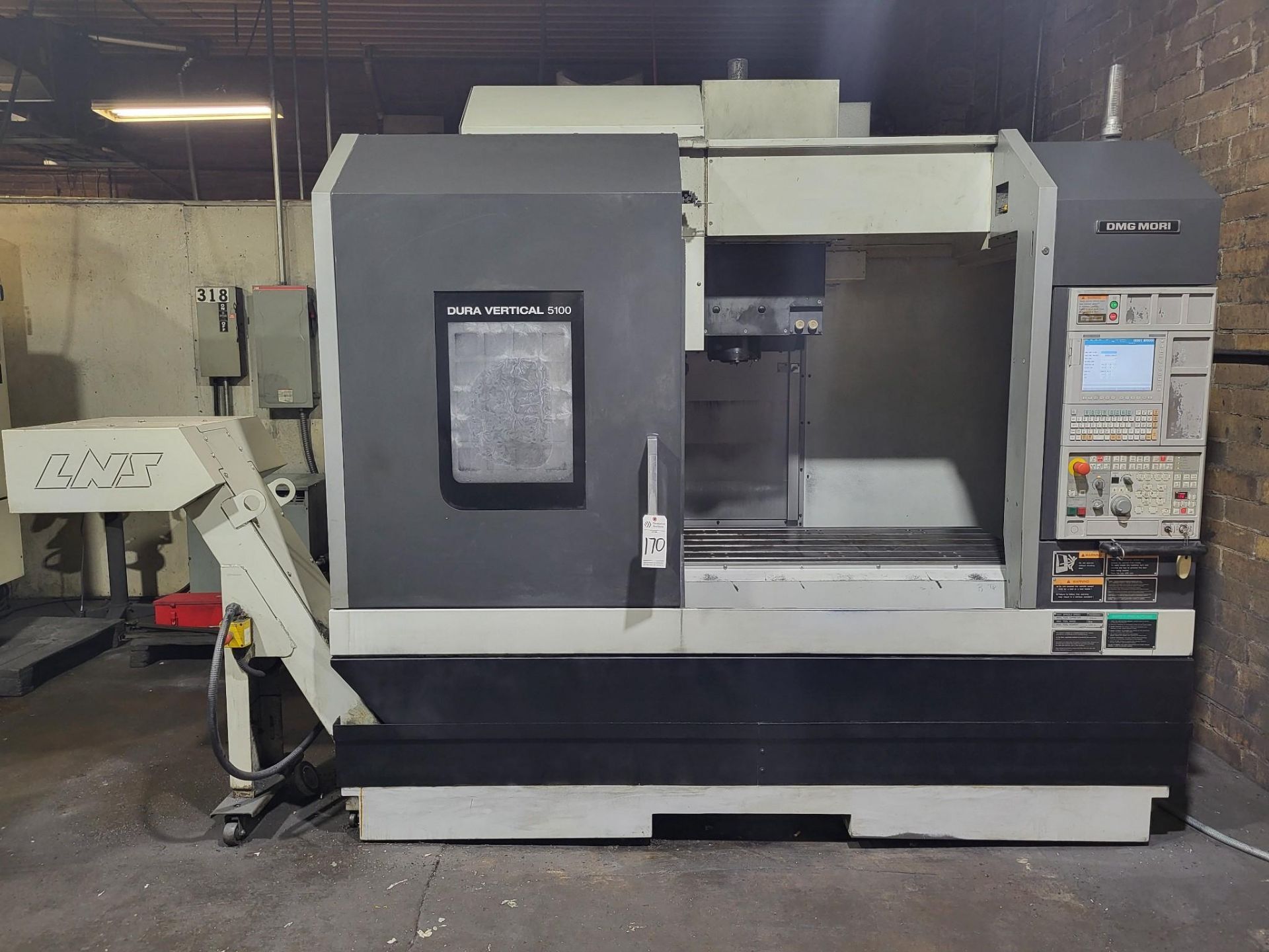 2015 DMG MORI DURAVERTICAL 5100 CNC VERTICAL MACHINING CENTER - Image 2 of 14