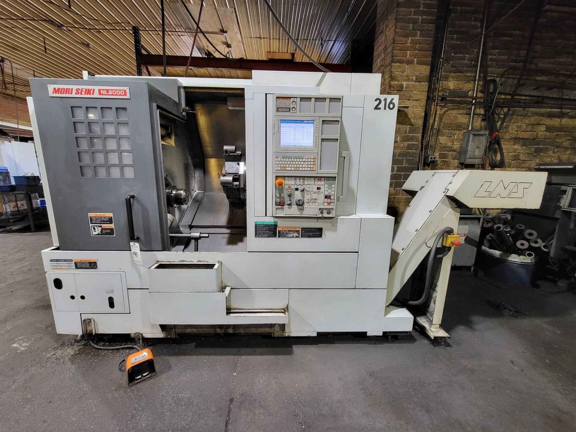 2013 MORI SEIKI NL 2000 Y/500 CNC TURNING CENTER W/ LIVE MILLING - Image 2 of 20