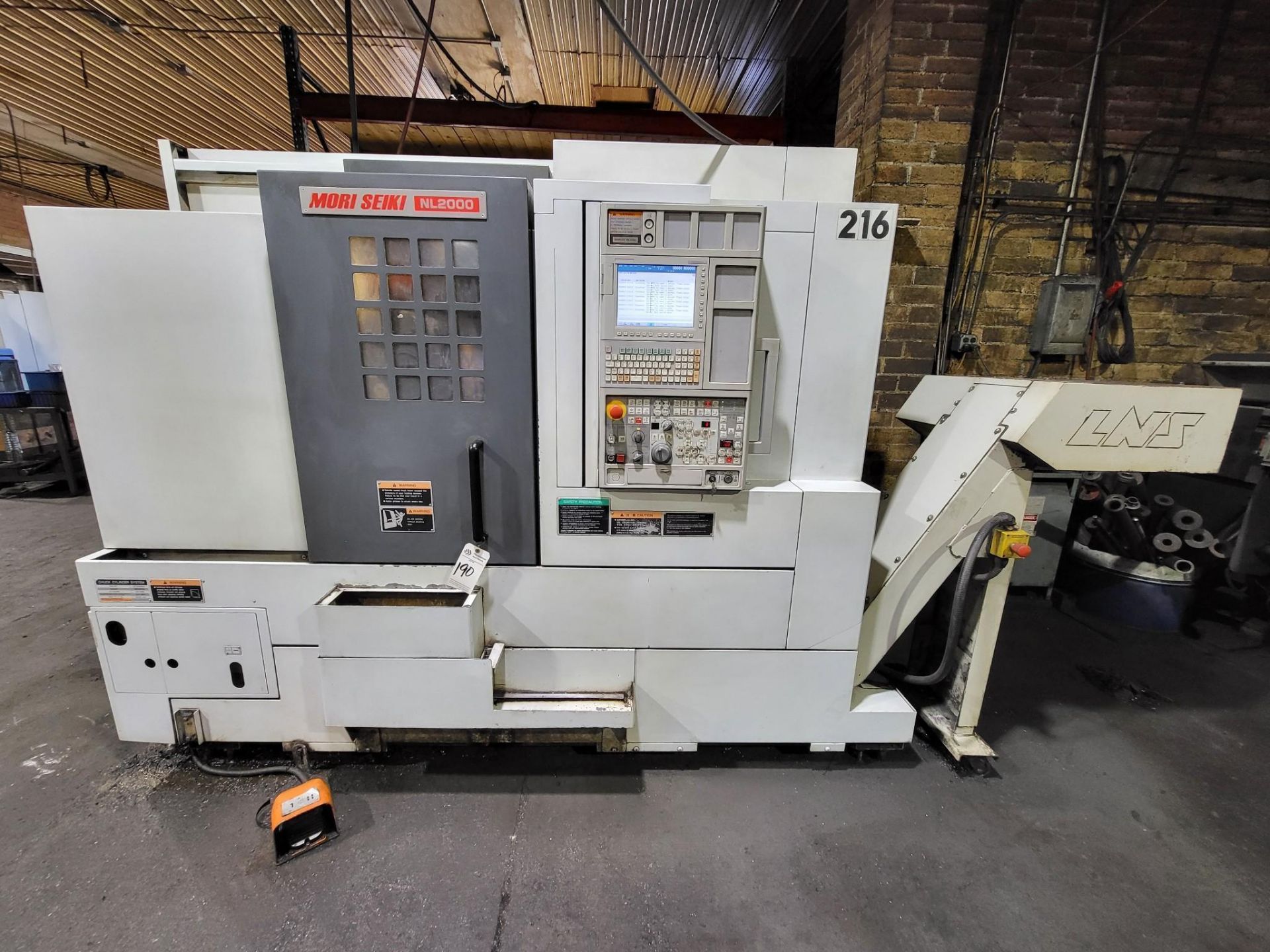 2013 MORI SEIKI NL 2000 Y/500 CNC TURNING CENTER W/ LIVE MILLING