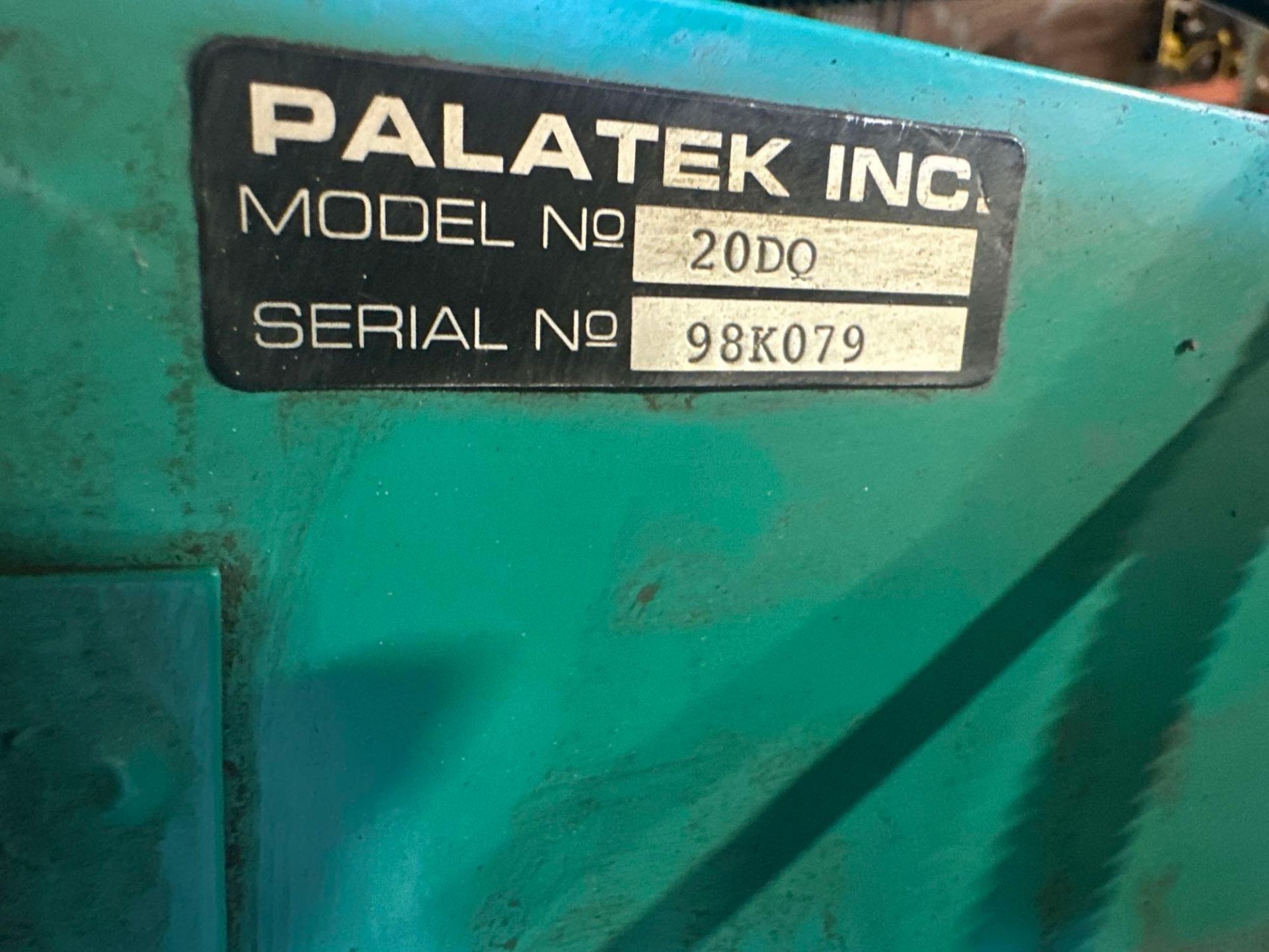 SULLIVAN/PALATEK 20 HP AIR COMPRESSOR AND AIR DRYER - Image 8 of 14