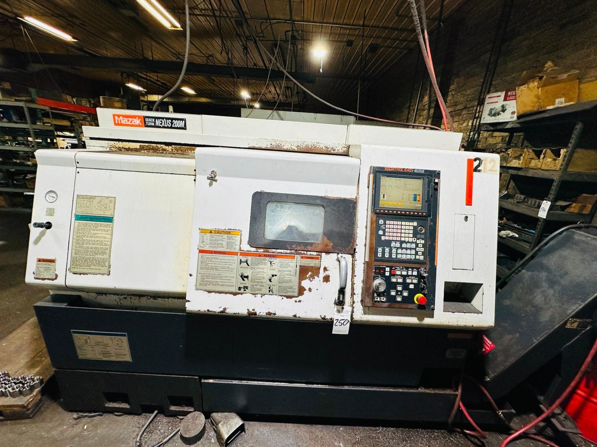 2005 MAZAK QUICK TURN 200M CNC LATHE W/ LIVE MILLING - Image 2 of 16