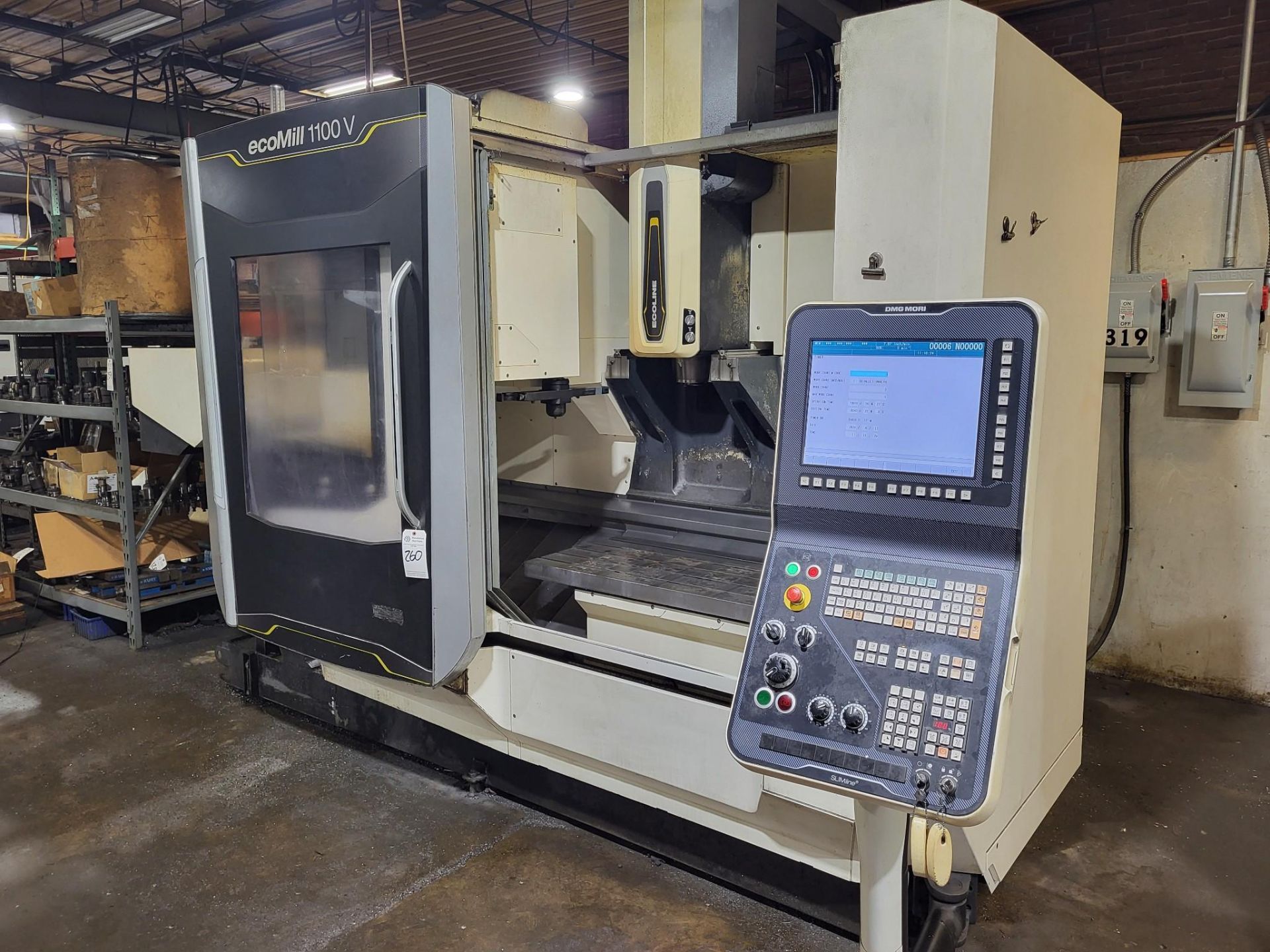 2016 DMG MORI ECOMILL 1100V VERTICAL MACHINING CENTER - Image 7 of 28