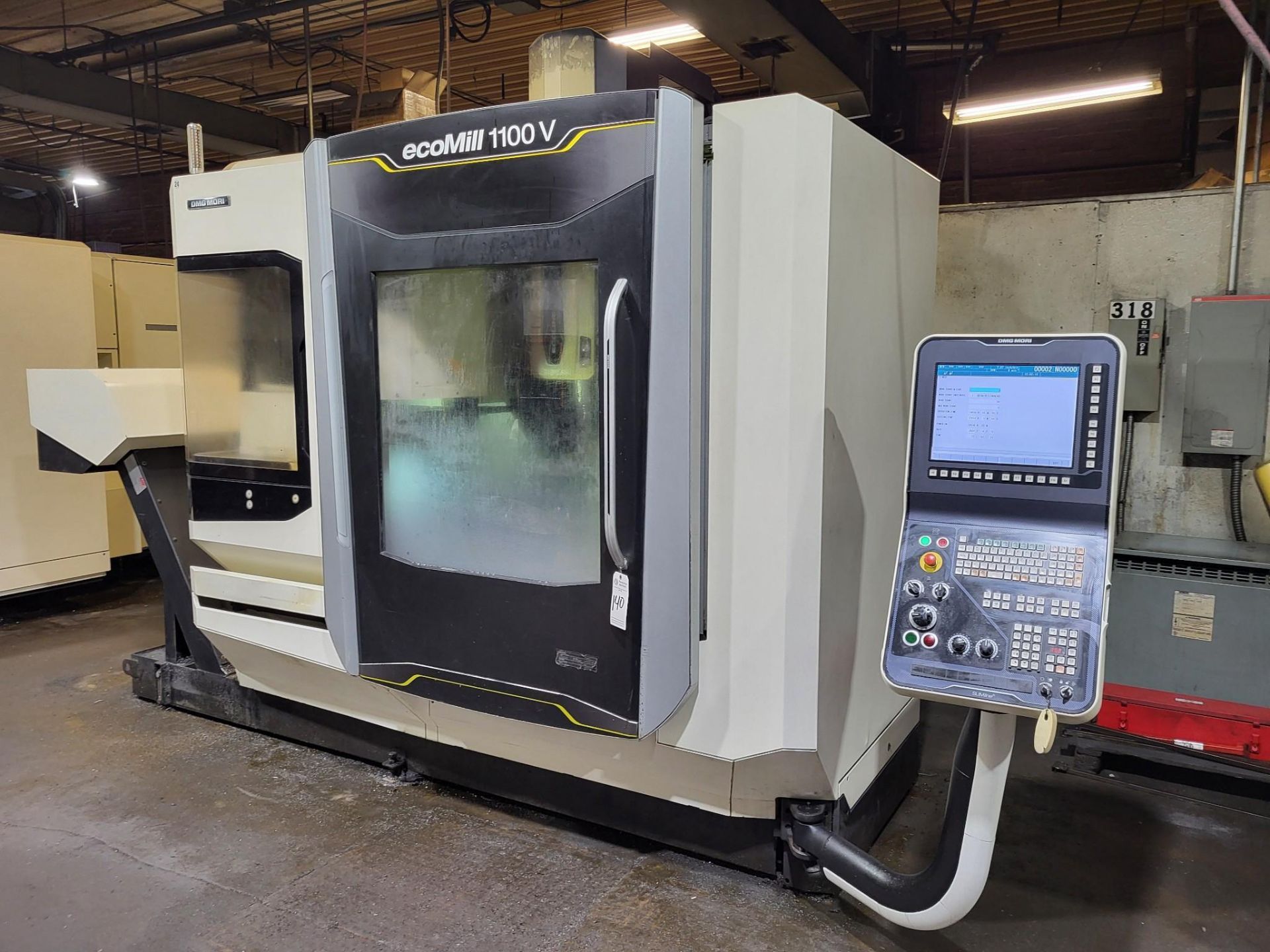 2016 DMG MORI ECOMILL 1100V VERTICAL MACHINING CENTER - Image 6 of 24