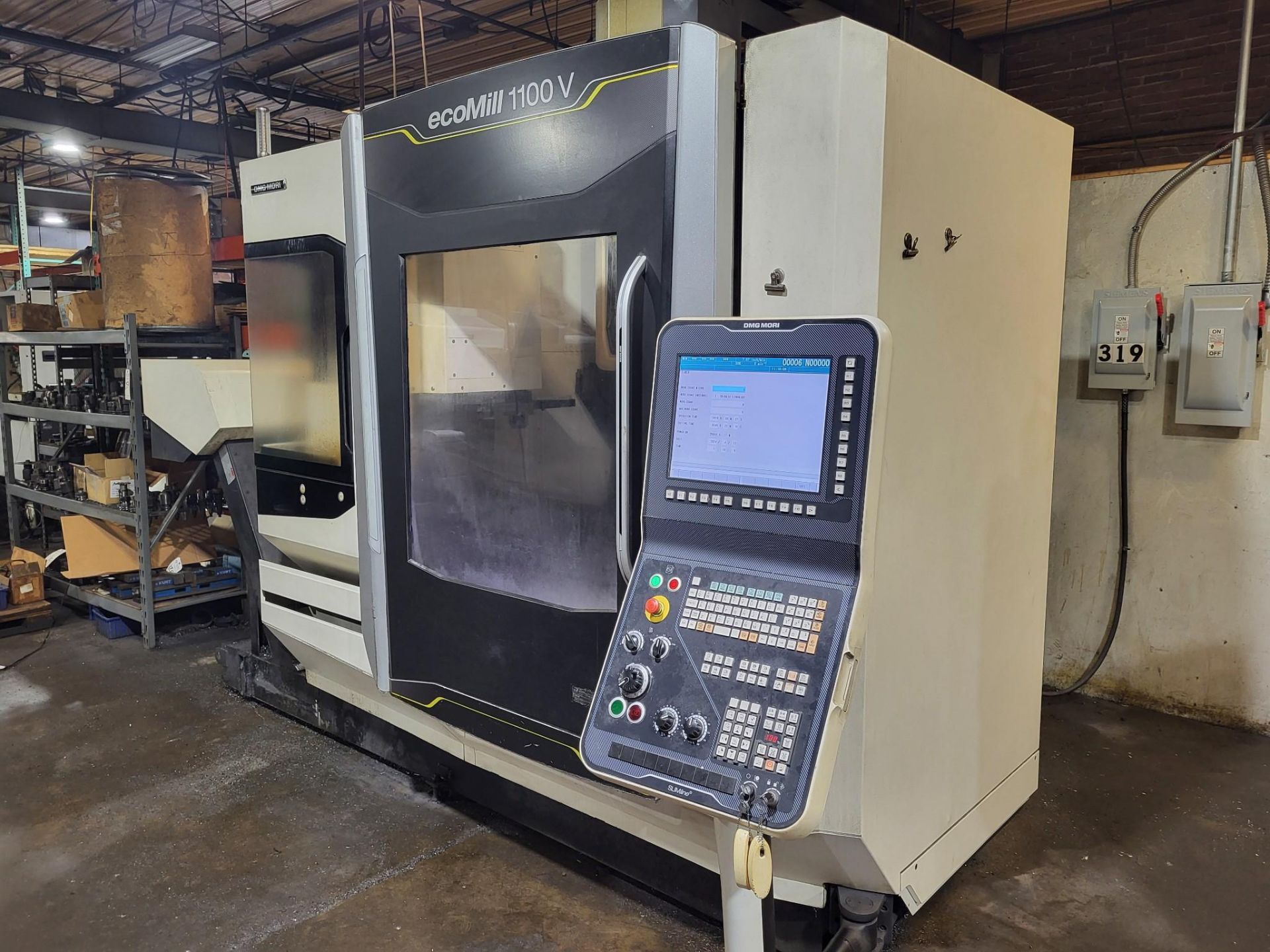 2016 DMG MORI ECOMILL 1100V VERTICAL MACHINING CENTER - Image 6 of 28