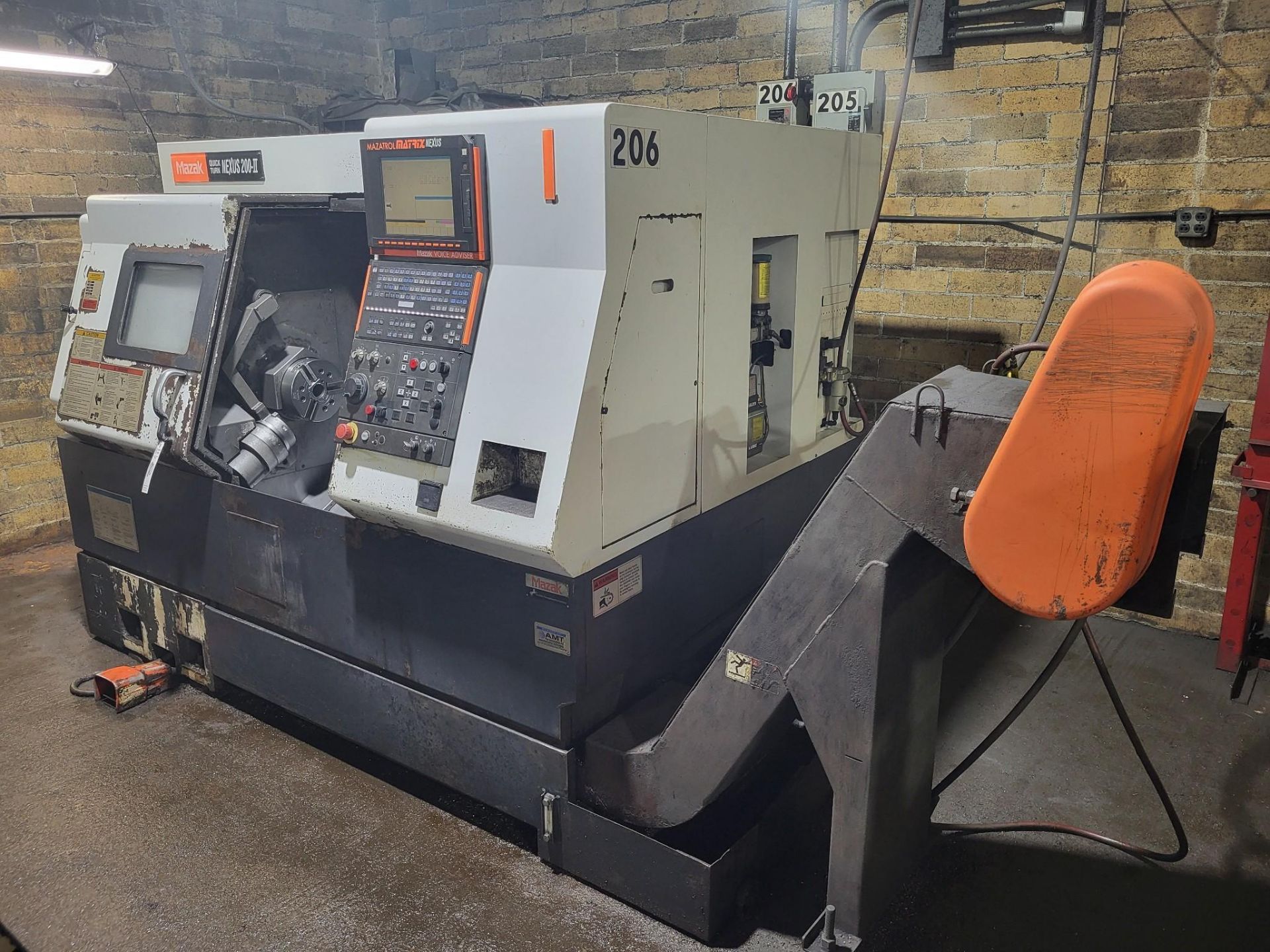 2007 MAZAK QUICK TURN NEXUS 200-II CNC LATHE - Image 6 of 23