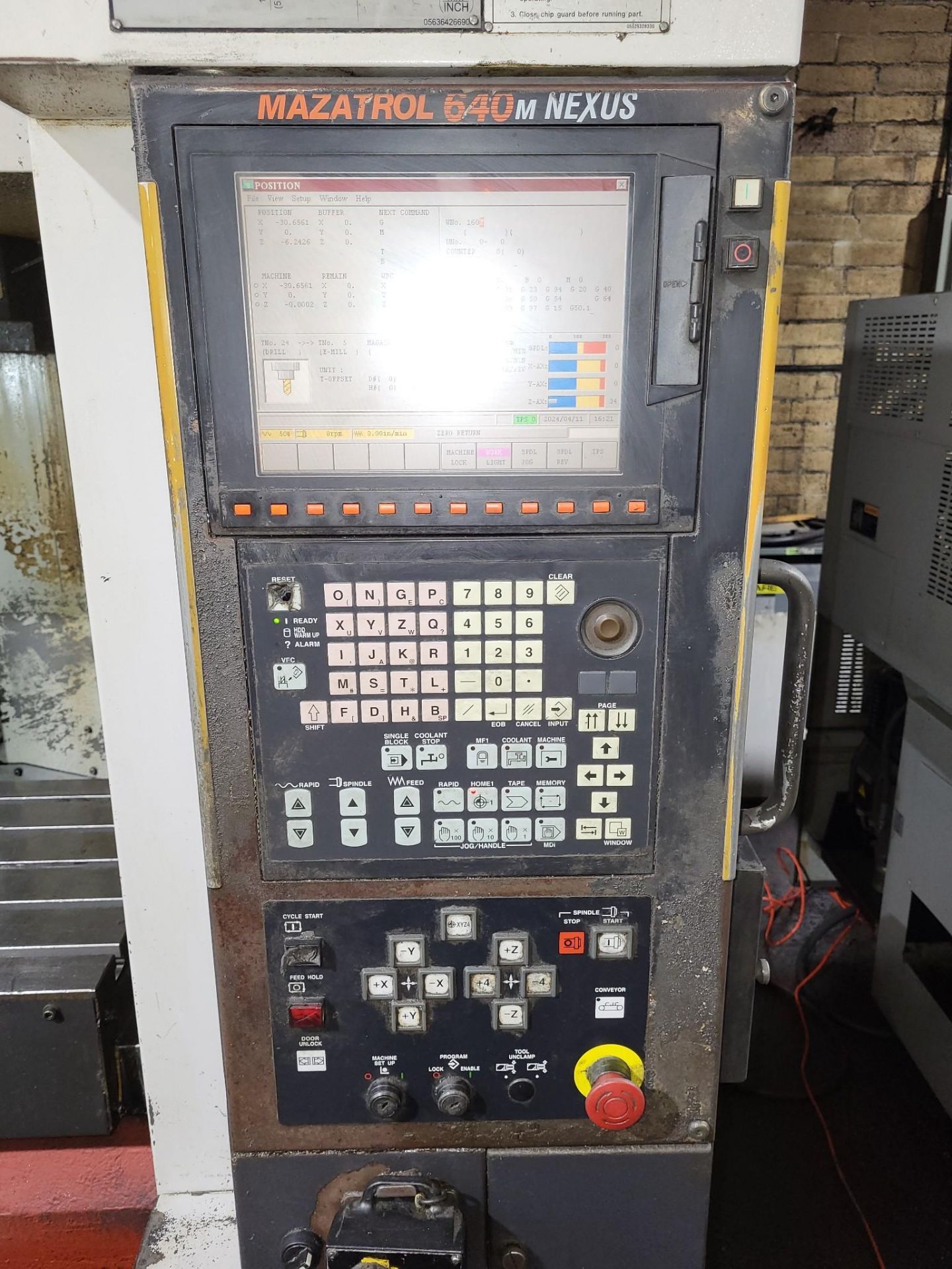 2004 MAZAK NEXUS VCN 510C CNC VERTICAL MACHINING CENTER - Image 18 of 23