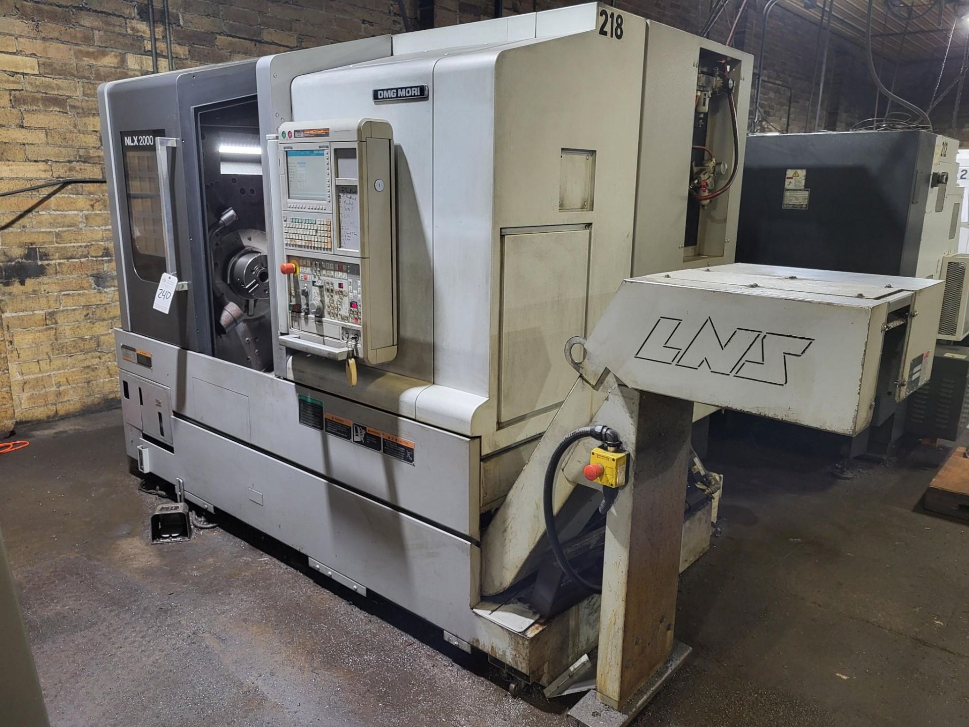 2015 DMG MORI NLX 2000 MC/500 CNC TURNING CENTER W/ LIVE MILLING - Image 4 of 20