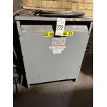 SQUARE D 75 KVA TRANSFORMER