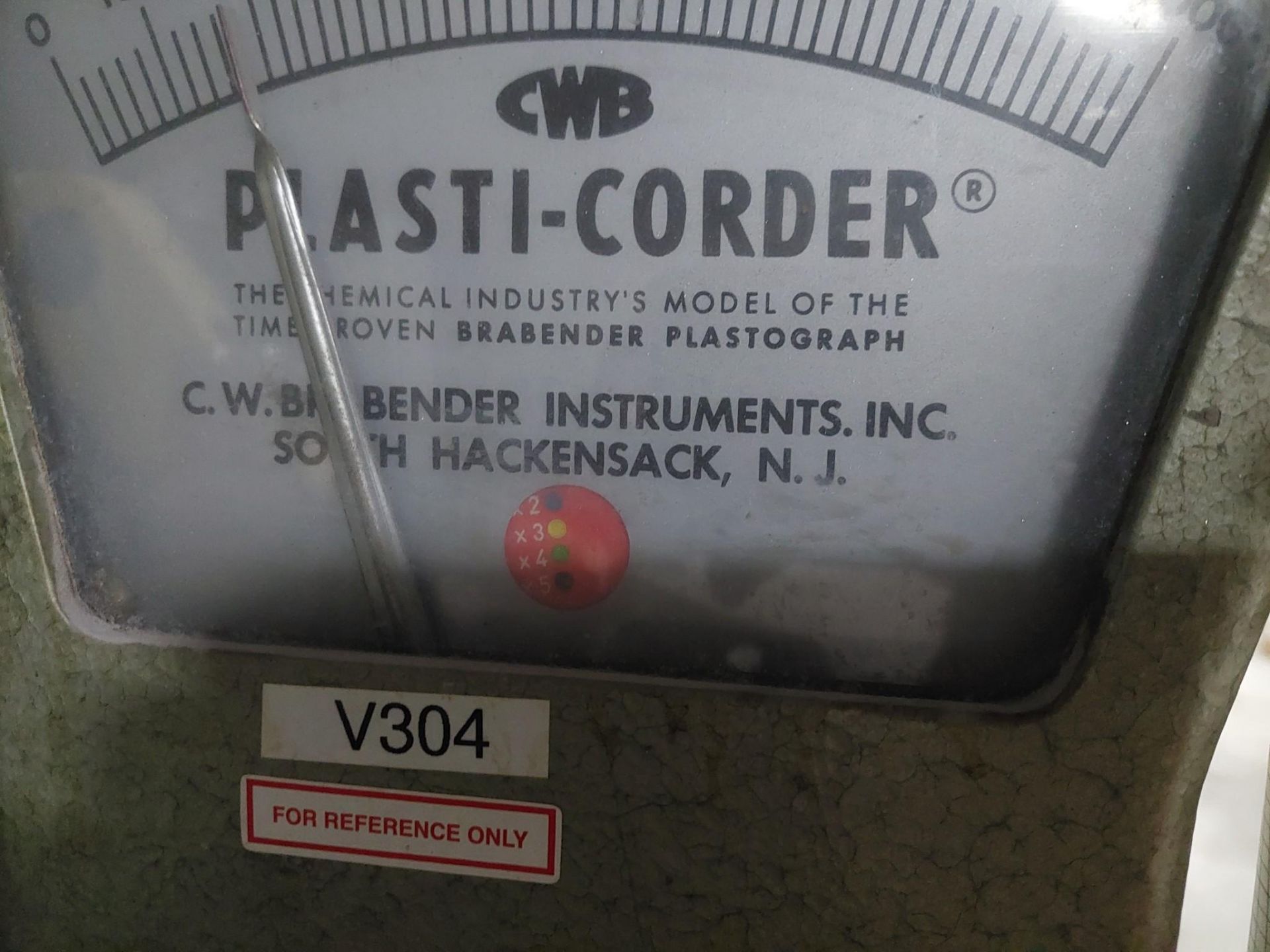 BRABENDER PLASTI-CORDER 1.5 HP W/ CHART RECORDER - Image 8 of 18