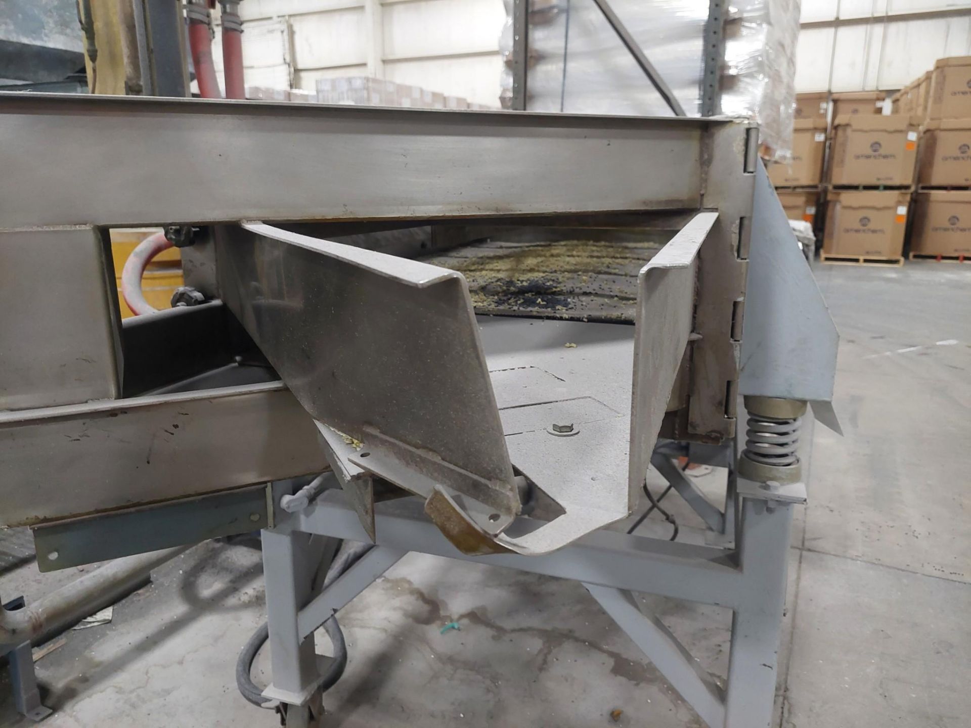 BULK EQUIPMENT SYSTEMS TWO DECK SCREENER STAINLESS STEEL - Image 4 of 12