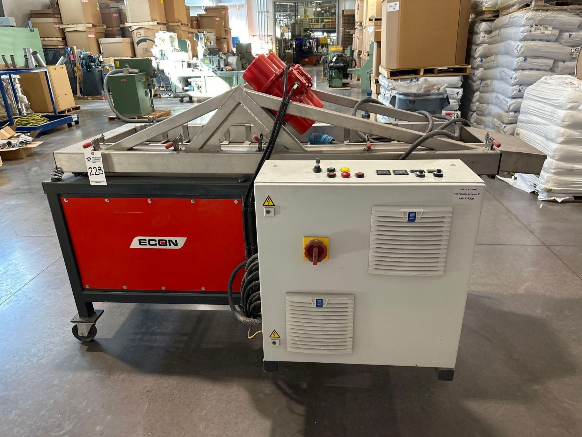 ECON EVS600 STAGE 2 ELECTRICALLY HEATED VIBRATORY SCREENER