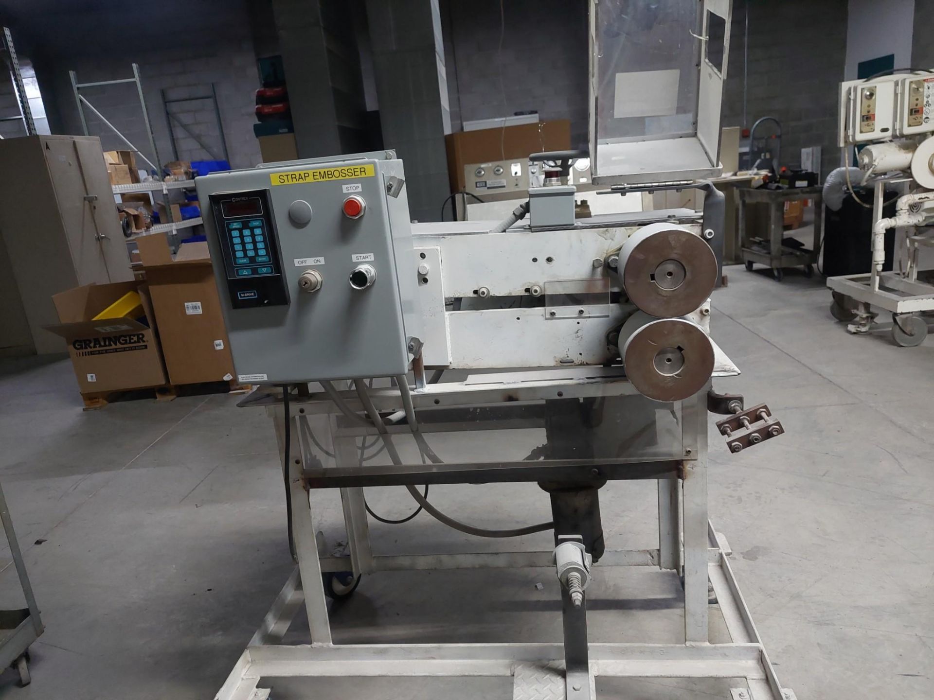 TWO ROLL EMBOSSER 6" DIA X 5" FACE - Image 4 of 8