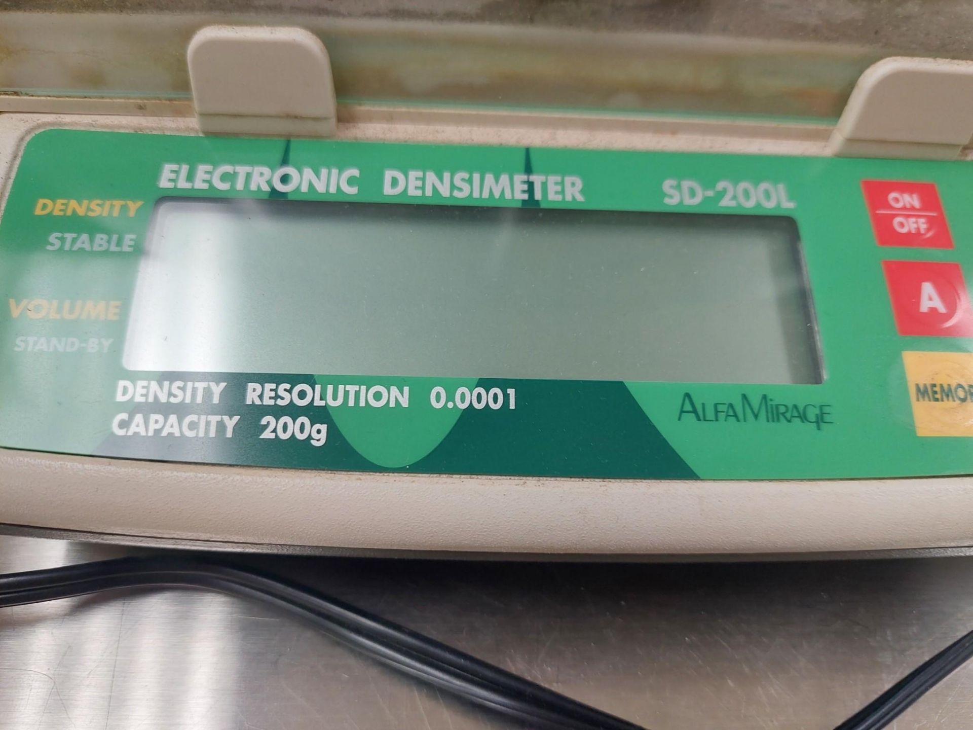 ALFA MIRAGE SD-200L ELECTRONIC DENSIMETER - Image 4 of 7