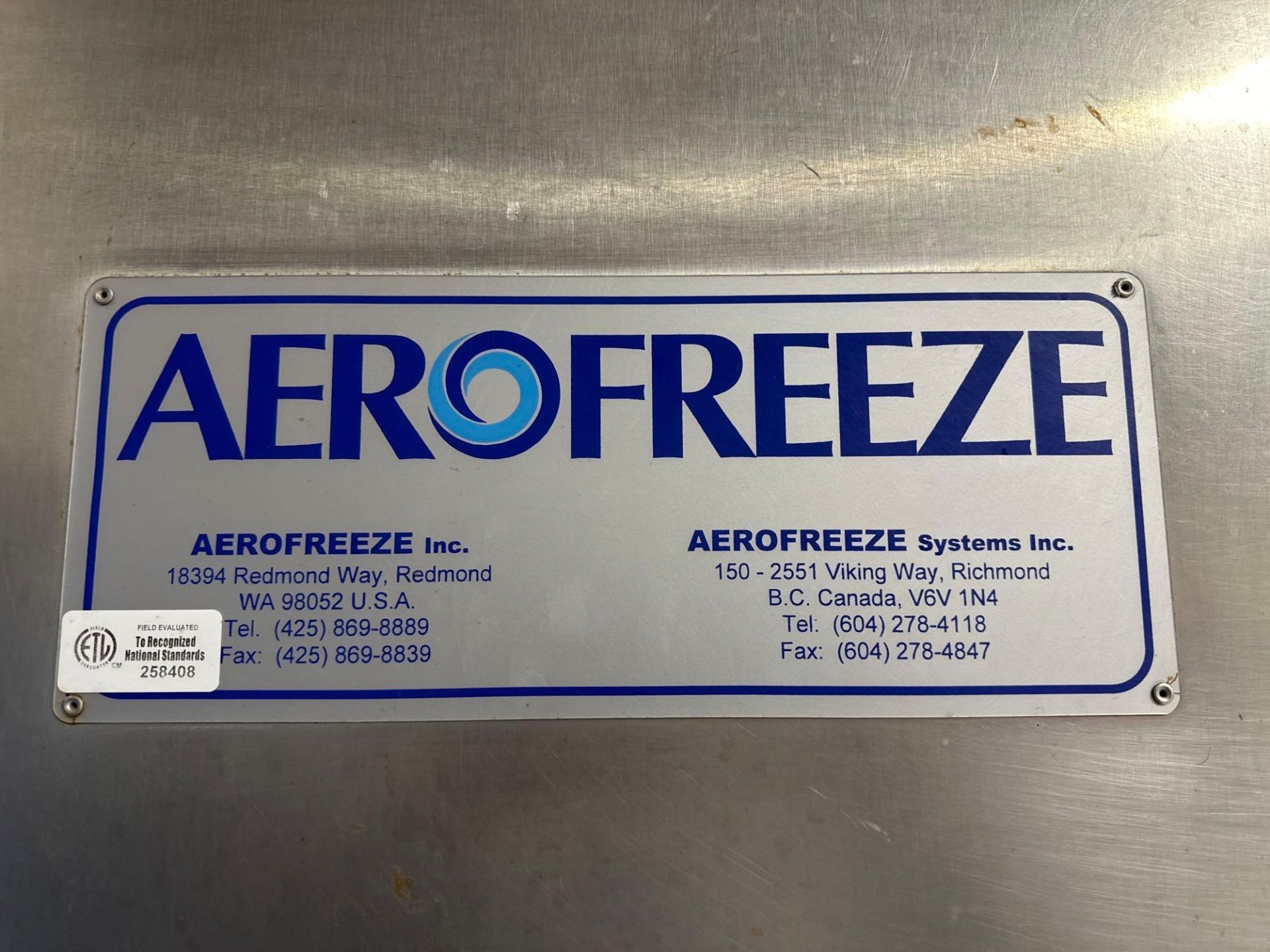 AEROFREEZE AMMONIA BLAST FREEZER - Image 20 of 20