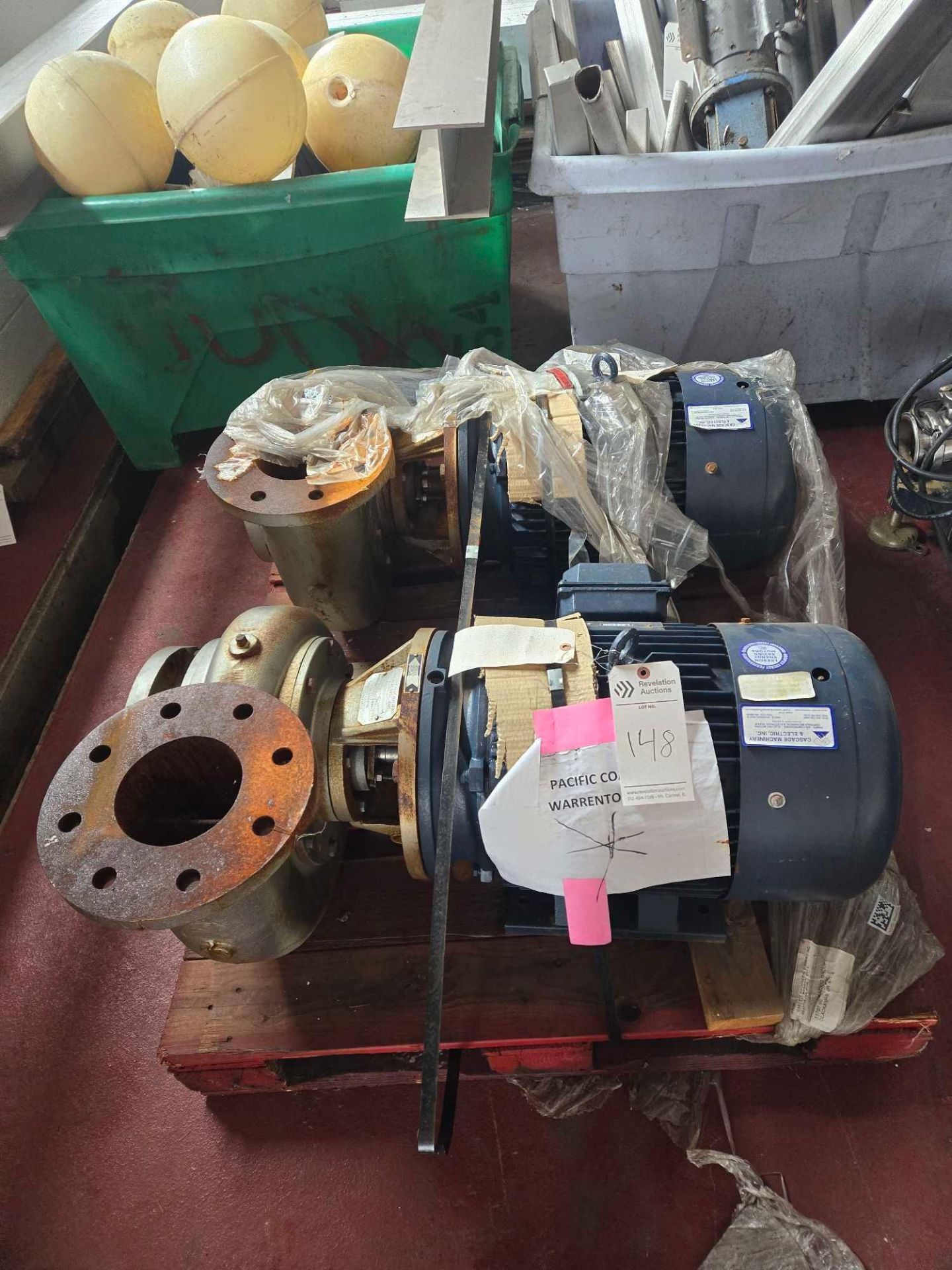 (2) CASCADE MACHINERY 6X510G225 PUMPS