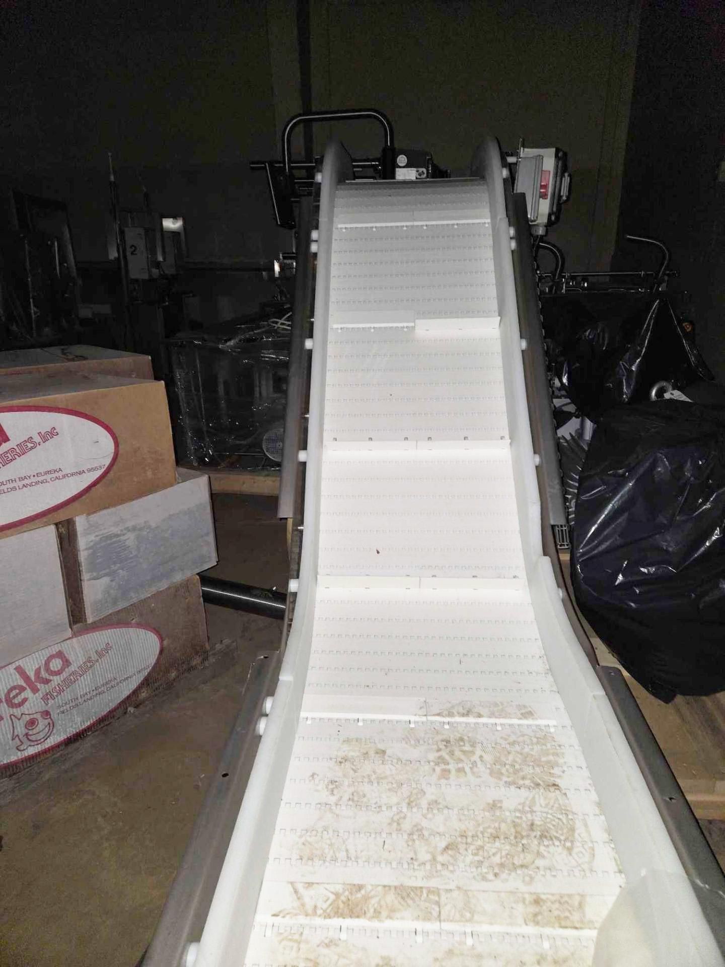 CLEATED INCLINE CONVEYOR