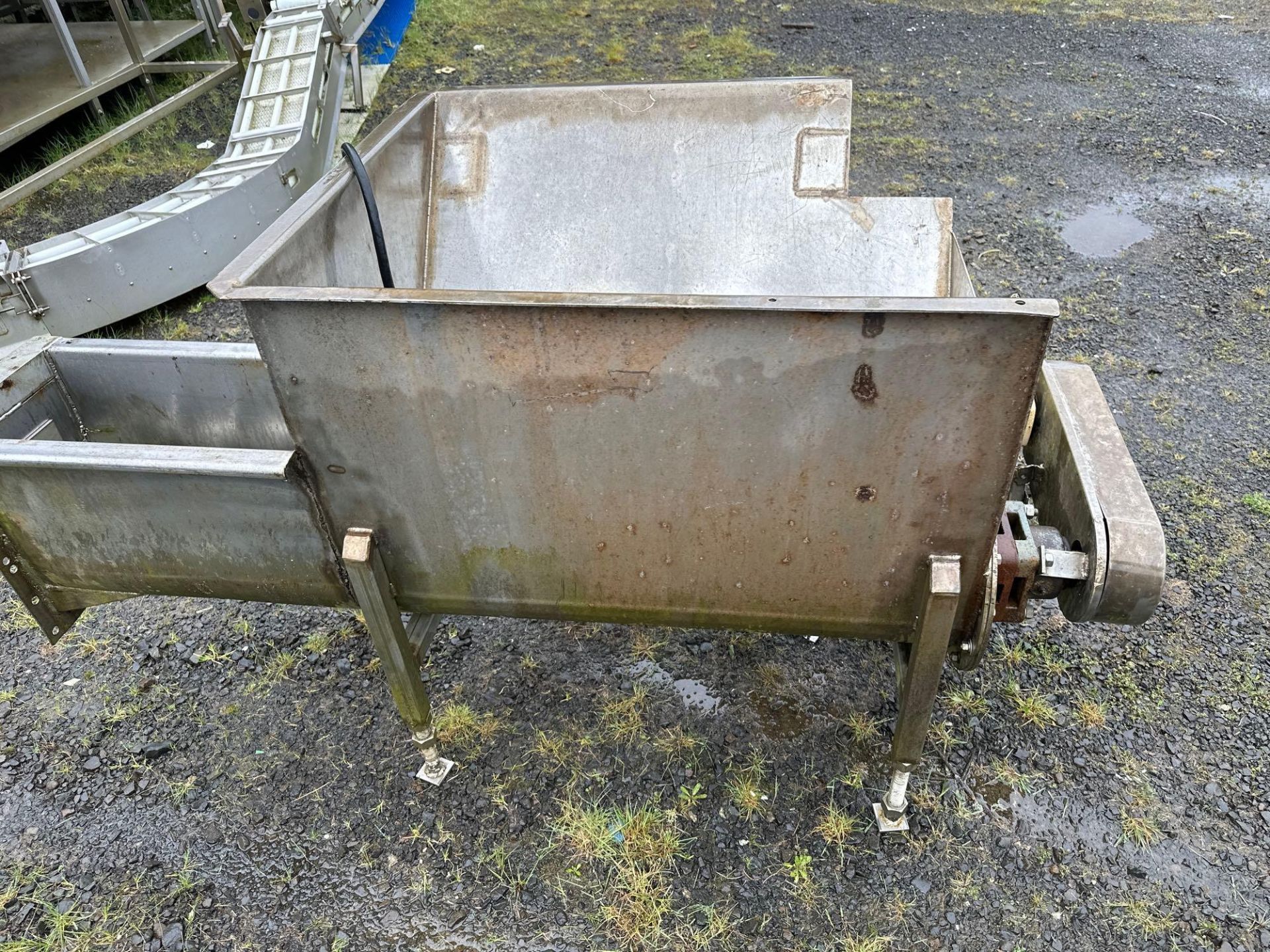 STAINLESS STEEL AUGER HOPPER - Image 3 of 8