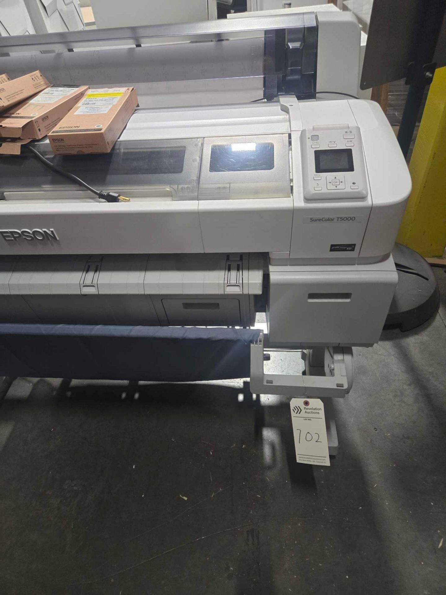 EPSON SURECOLOR T5000 MODEL K212A CAD PRINTER MFG 2012 - Image 3 of 10