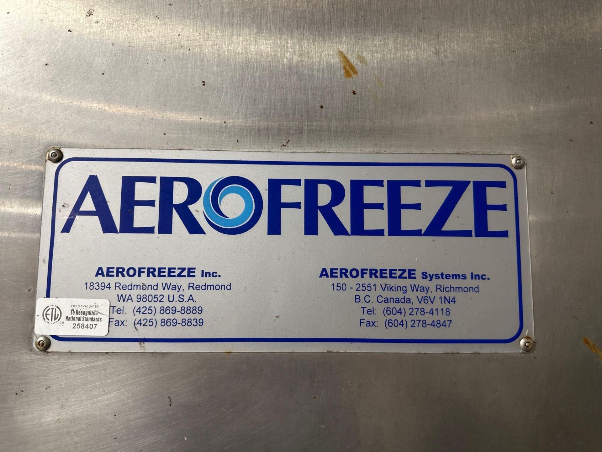 AEROFREEZE AMMONIA BLAST FREEZER - Image 12 of 20