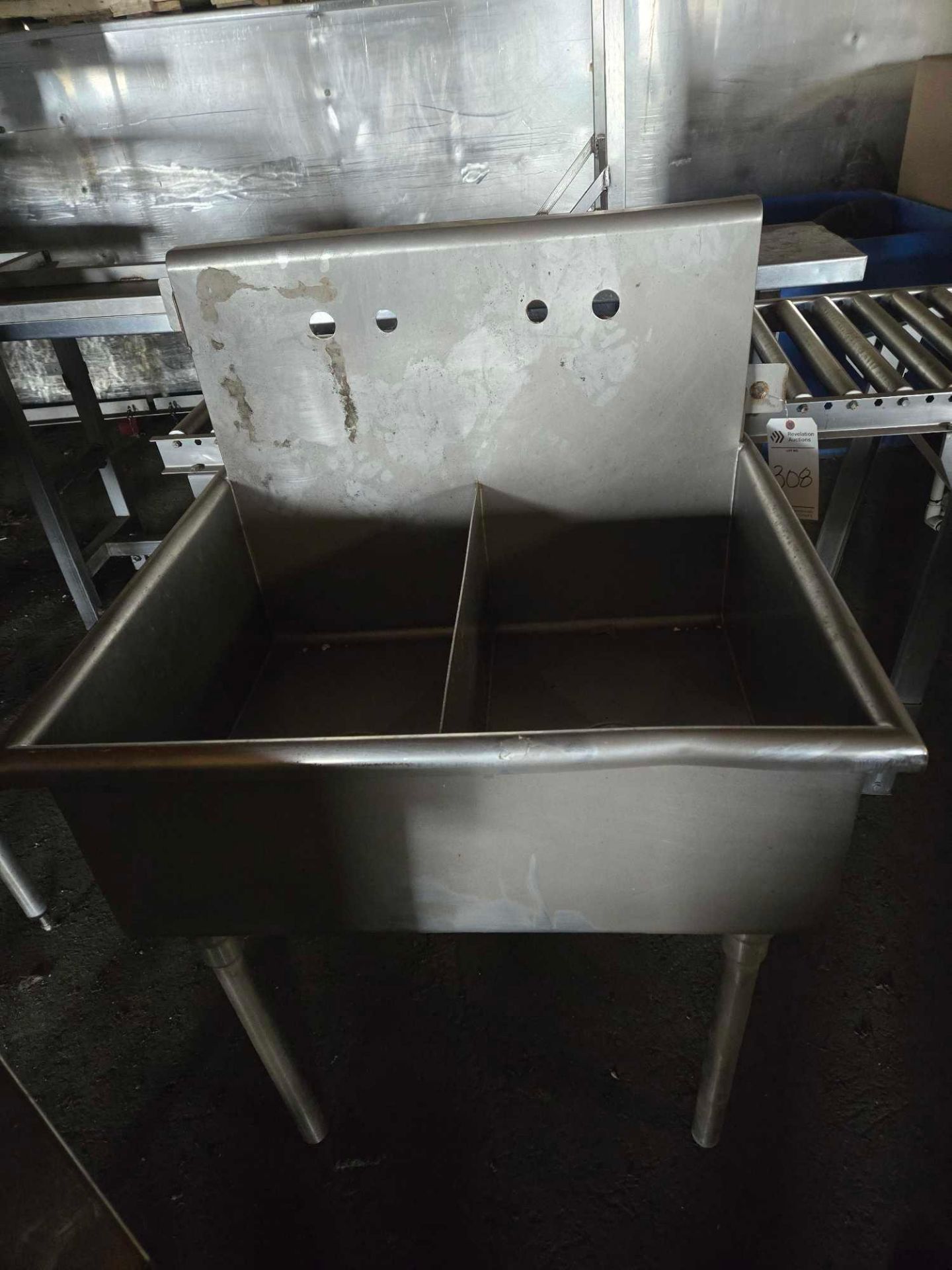 STAINLESS STEEL SINKS (X3) - Image 2 of 6